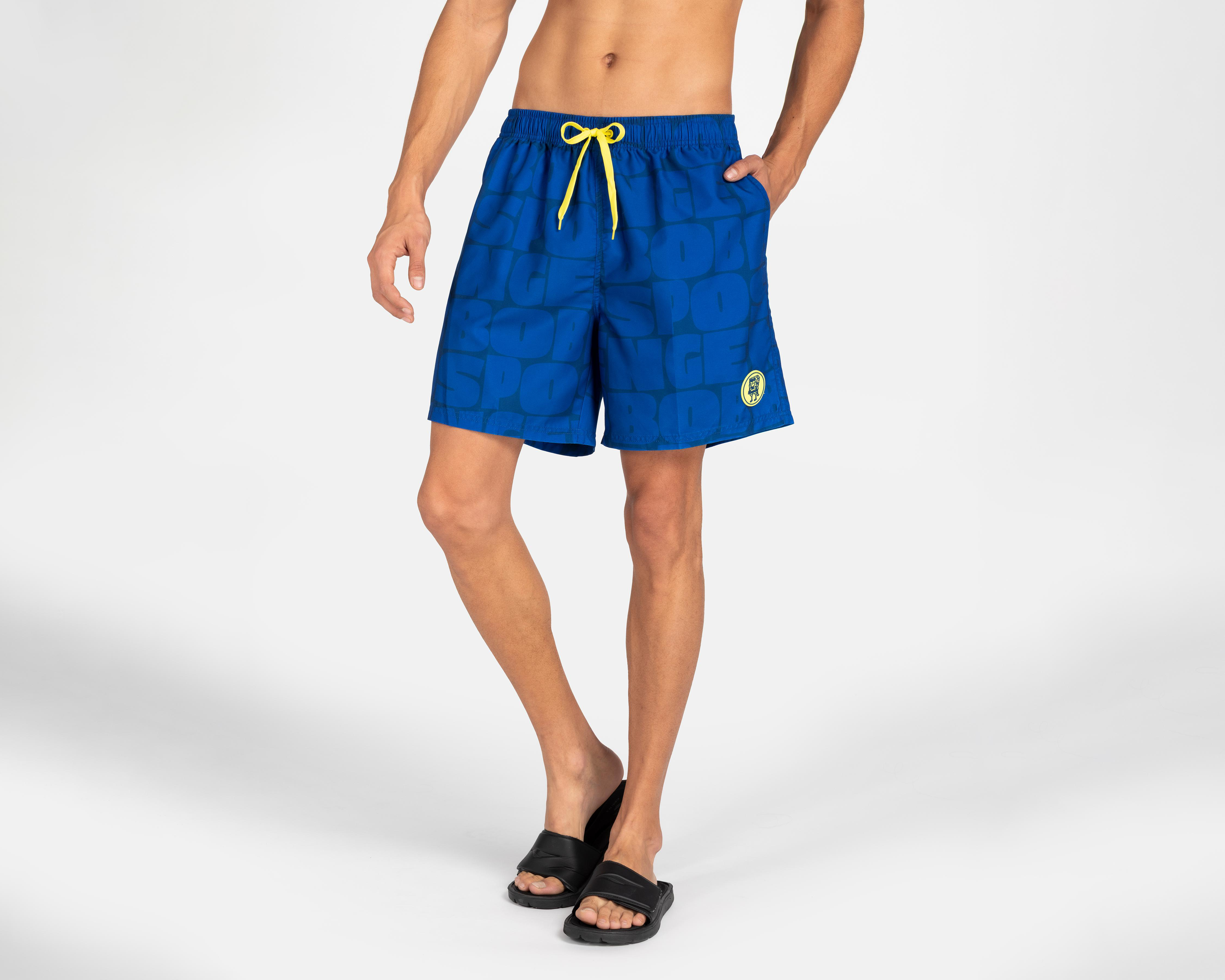 Foto 1 | Traje de Baño Bob Esponja Azul para Hombre