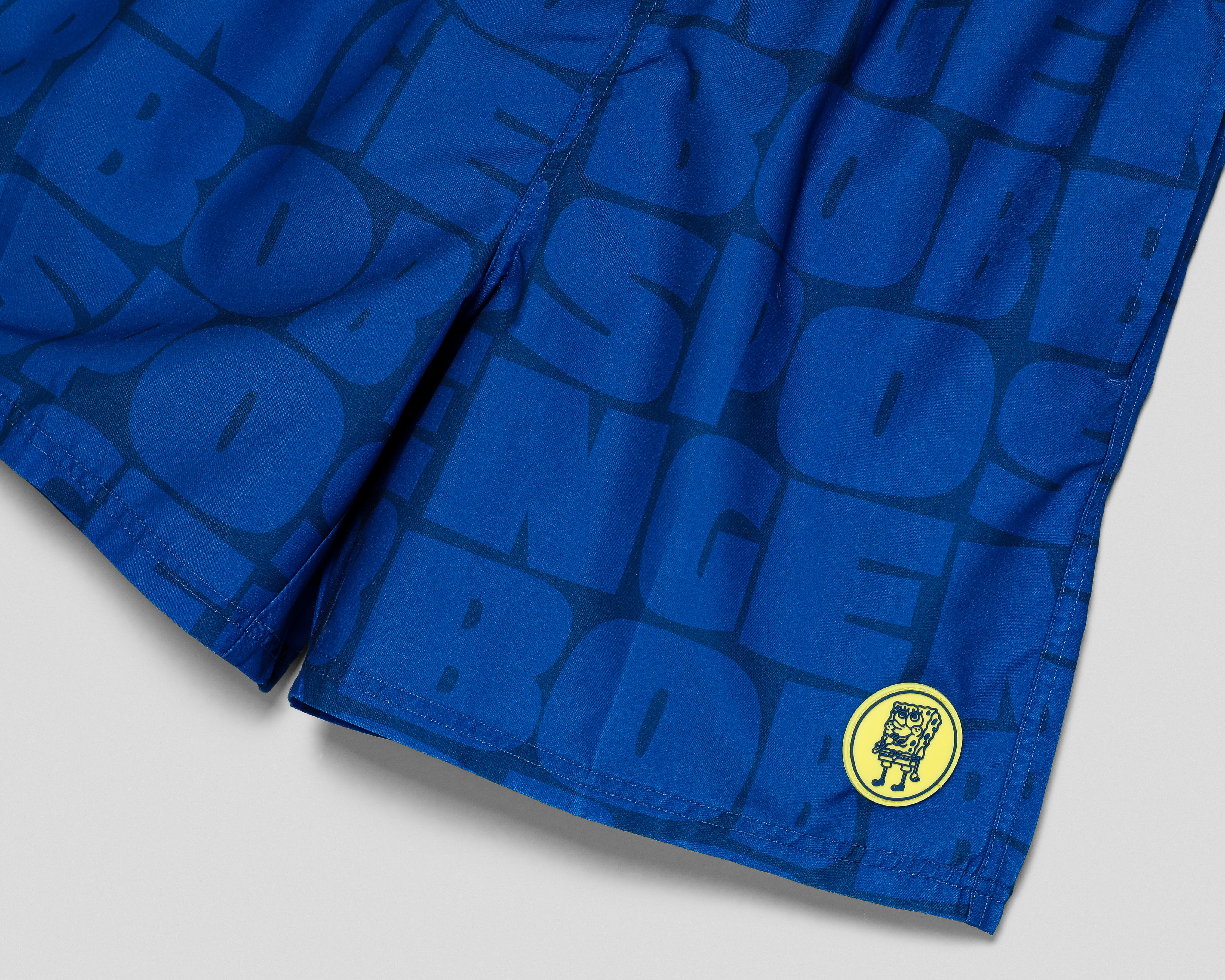 Foto 4 | Traje de Baño Bob Esponja Azul para Hombre