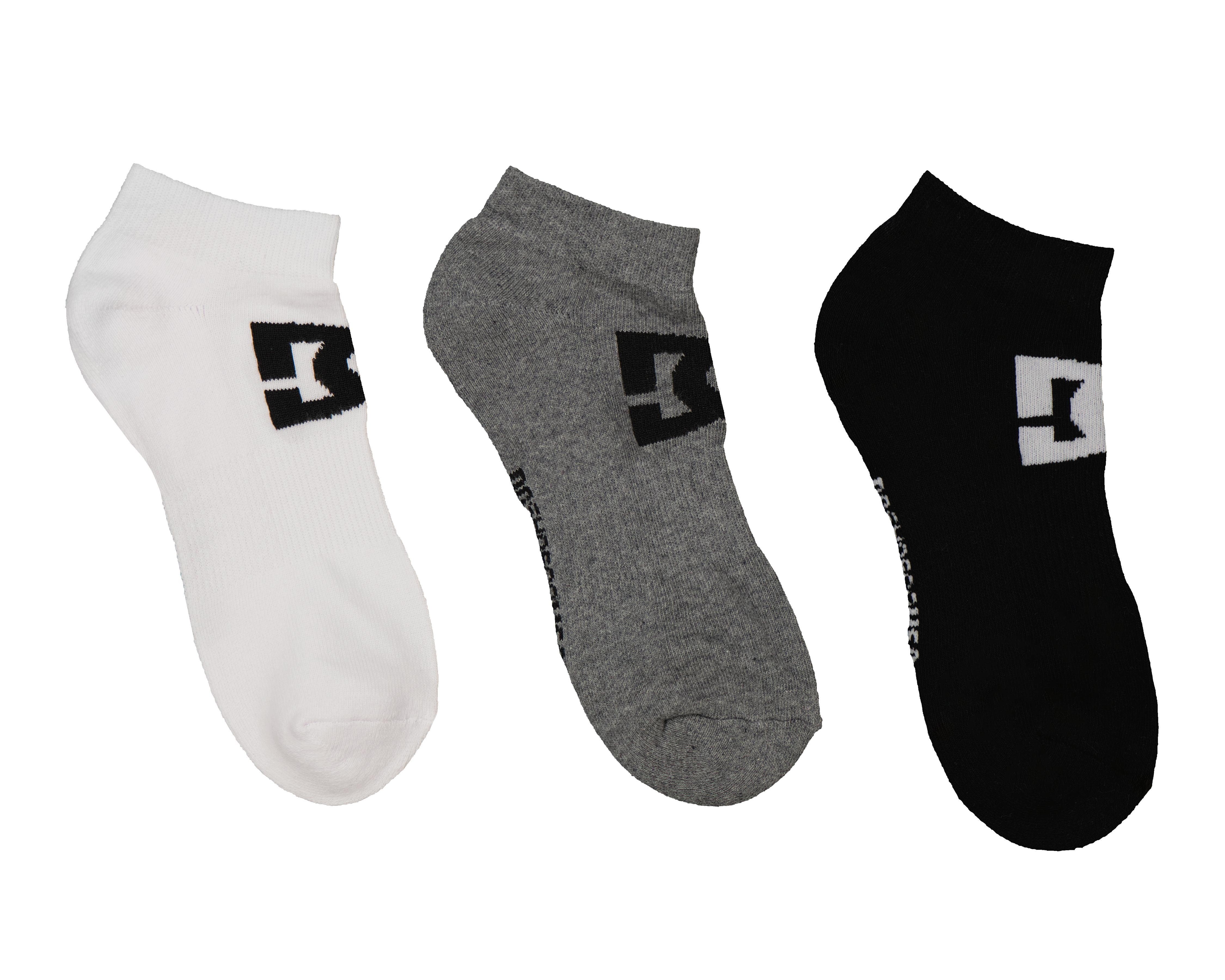 Foto 2 pulgar | Calcetas Tines DC Shoes para Hombre 3 Pares