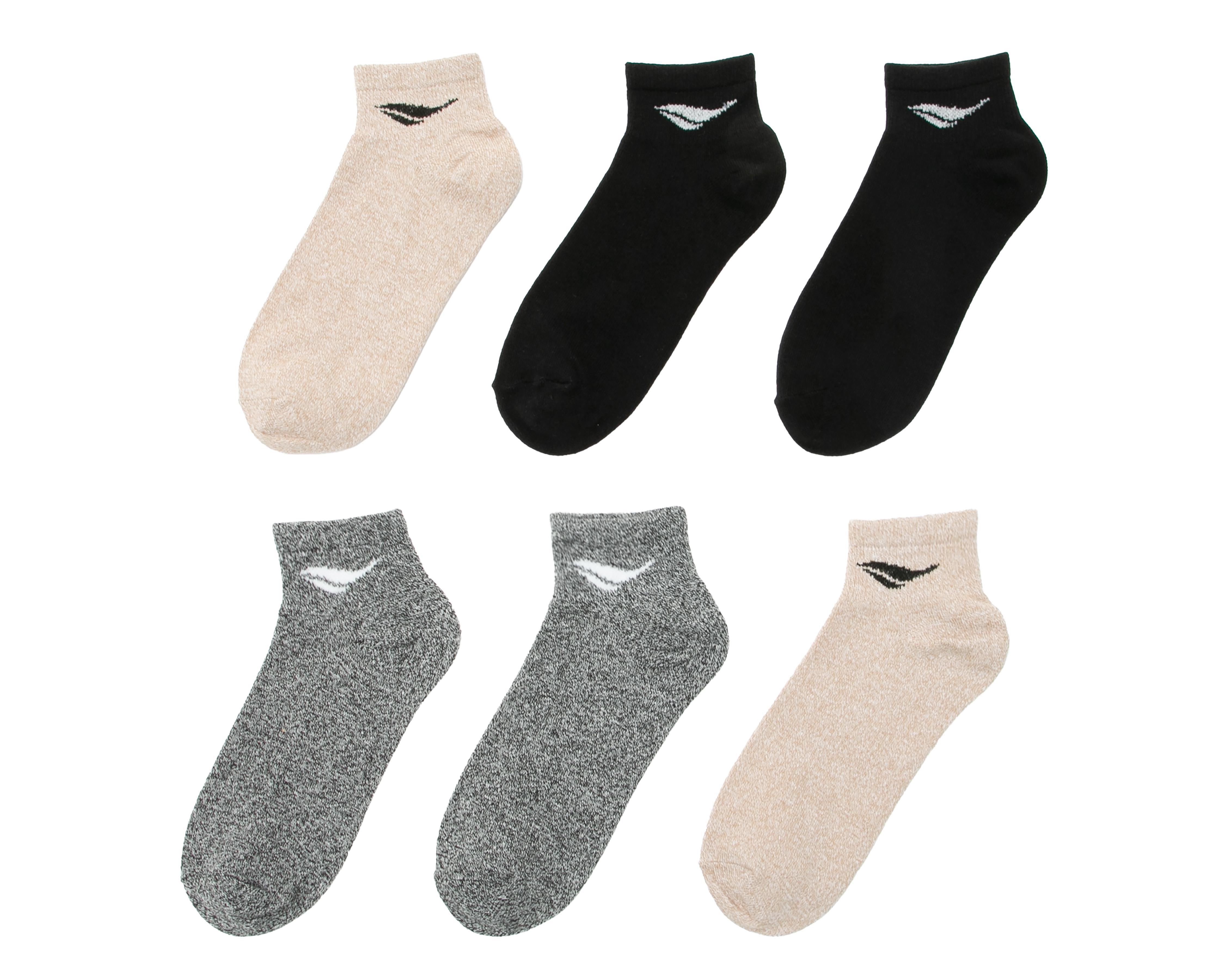 Foto 2 pulgar | Calcetines Deportivos Sportline Cooltek para Hombre 6 Pares