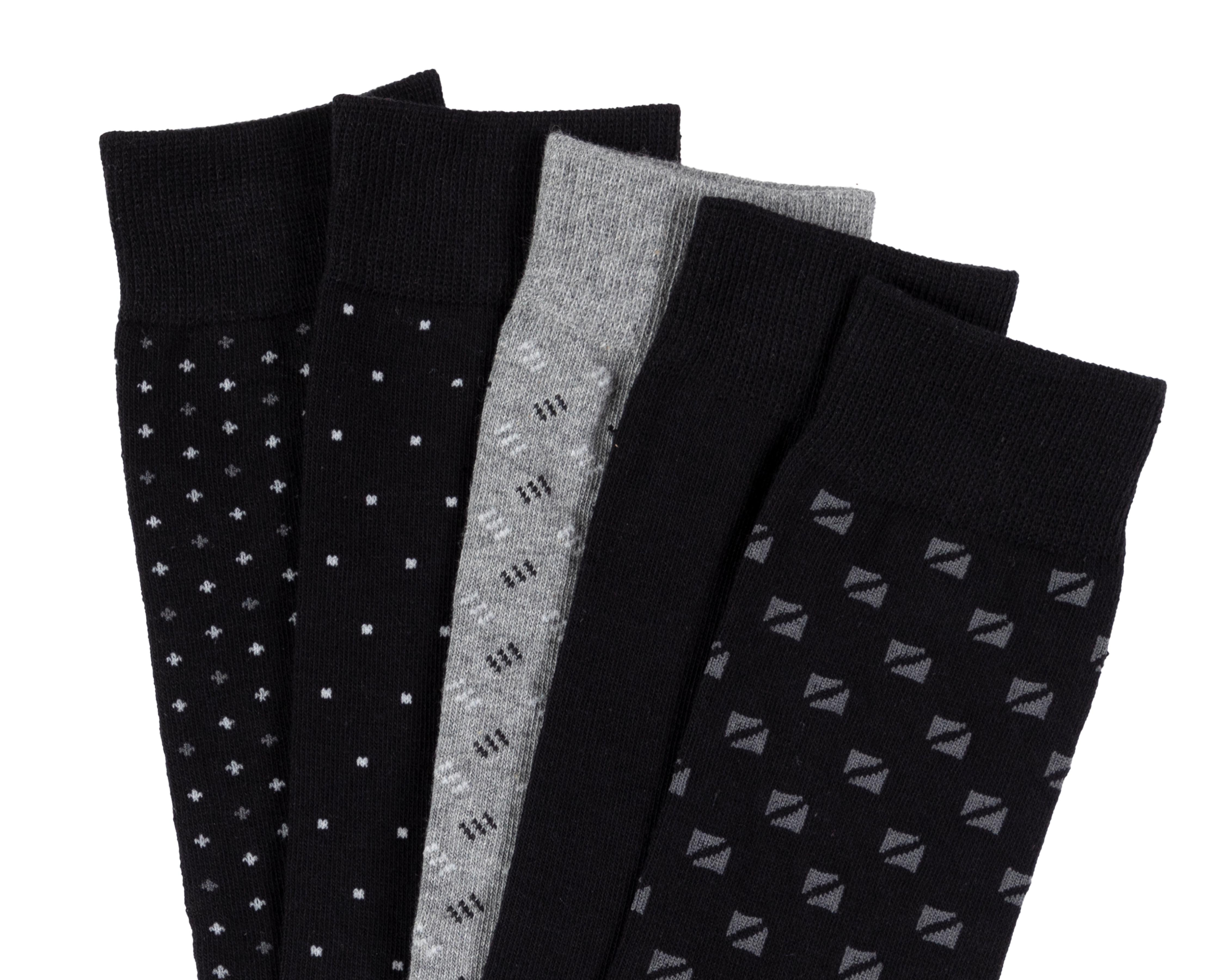Foto 3 pulgar | Calcetas de Vestir Wall Street para Hombre 5 Pares