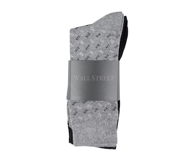 Foto 3 | Calcetas de Vestir Wall Street para Hombre 5 Pares