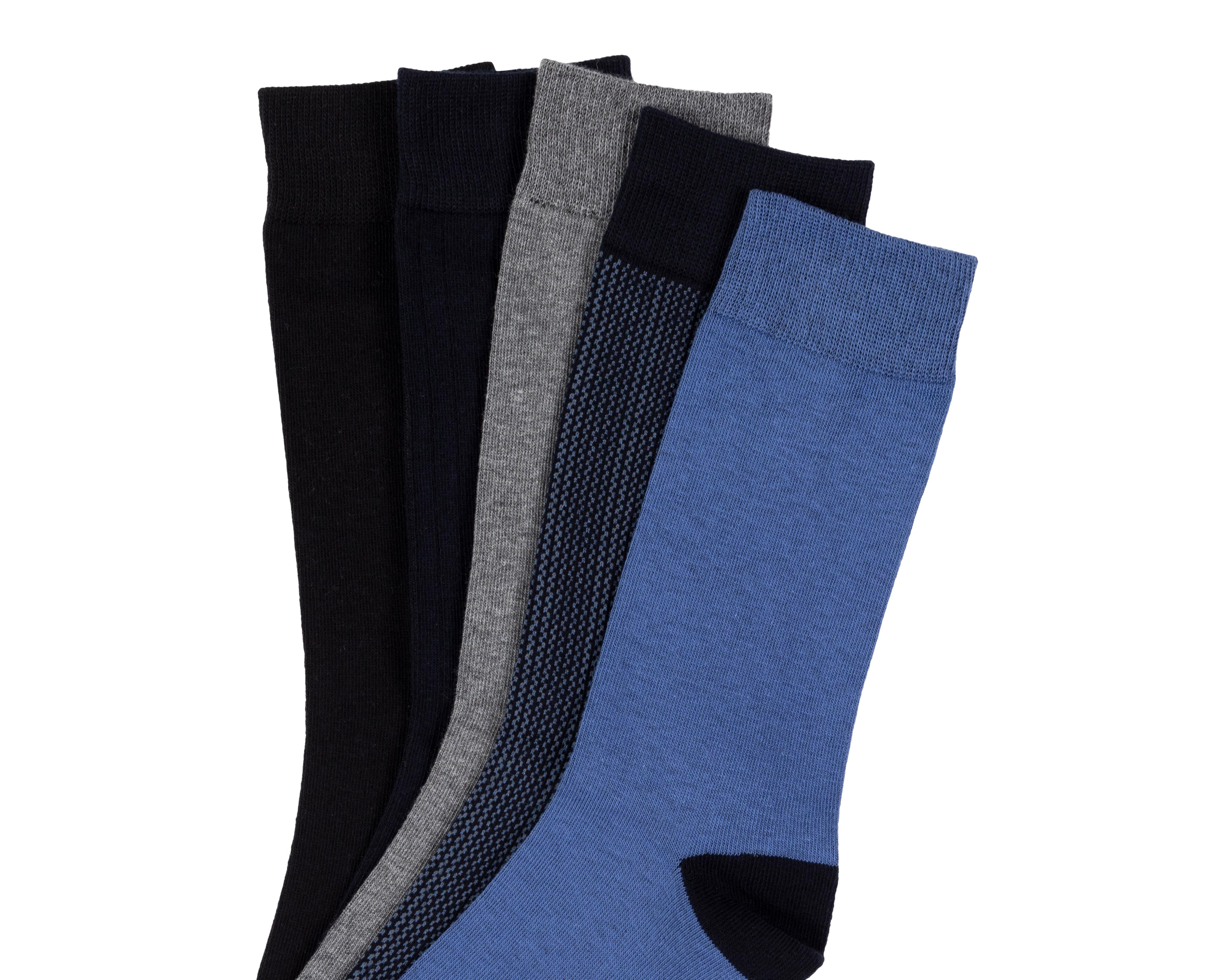Foto 3 pulgar | Calcetas de Vestir York Team Polo Club para Hombre 5 Pares