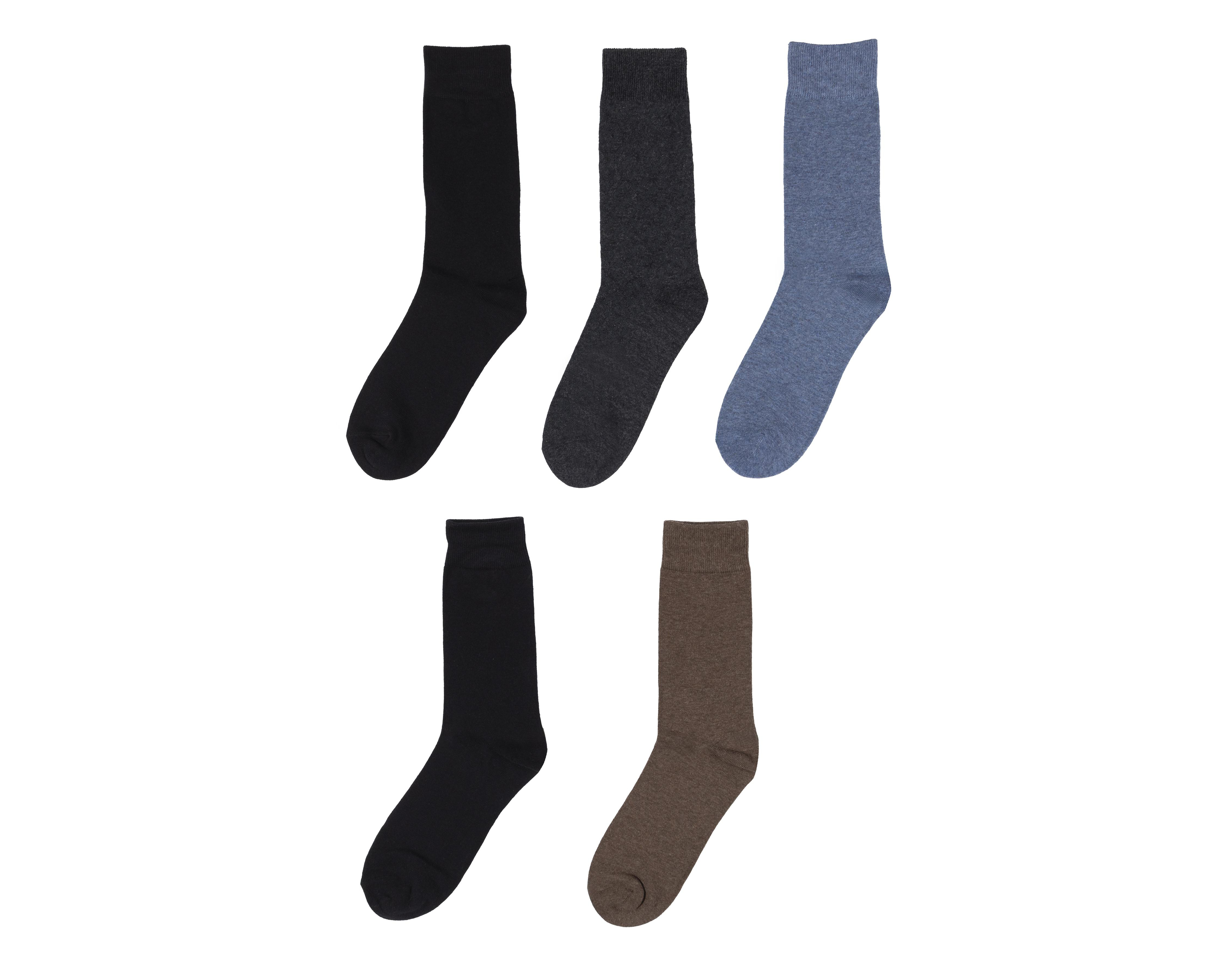 Foto 2 pulgar | Calcetas de Vestir Wall Street para Hombre 5 Pares