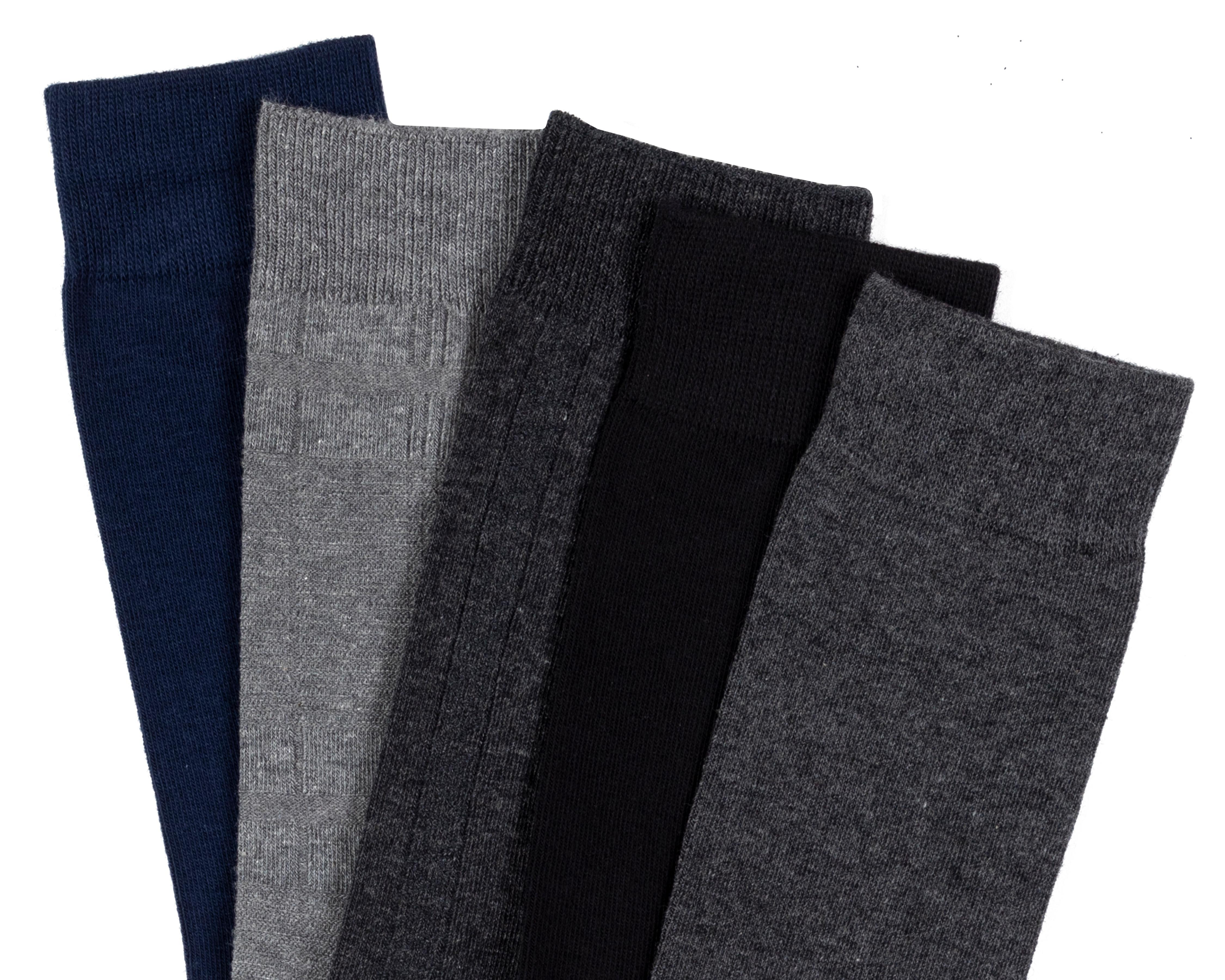 Foto 3 pulgar | Calcetas de Vestir Wall Street para Hombre 5 Pares