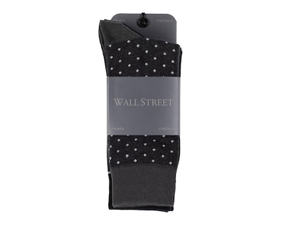 Foto 3 | Calcetas de Vestir Wall Street para Hombre 5 Pares