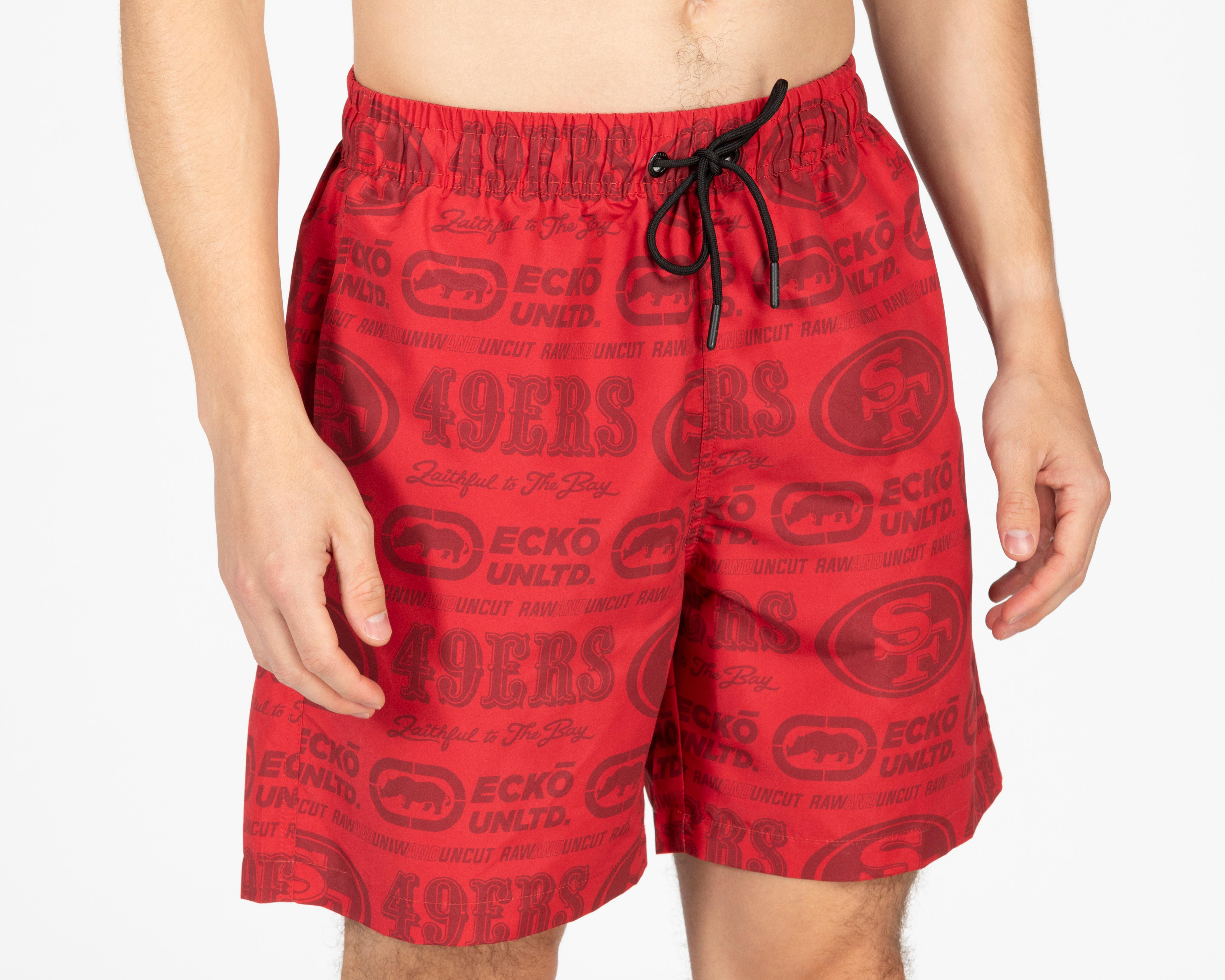 Foto 4 pulgar | Traje de Baño Eckó Unltd. NFL San Francisco 49ers para Hombre