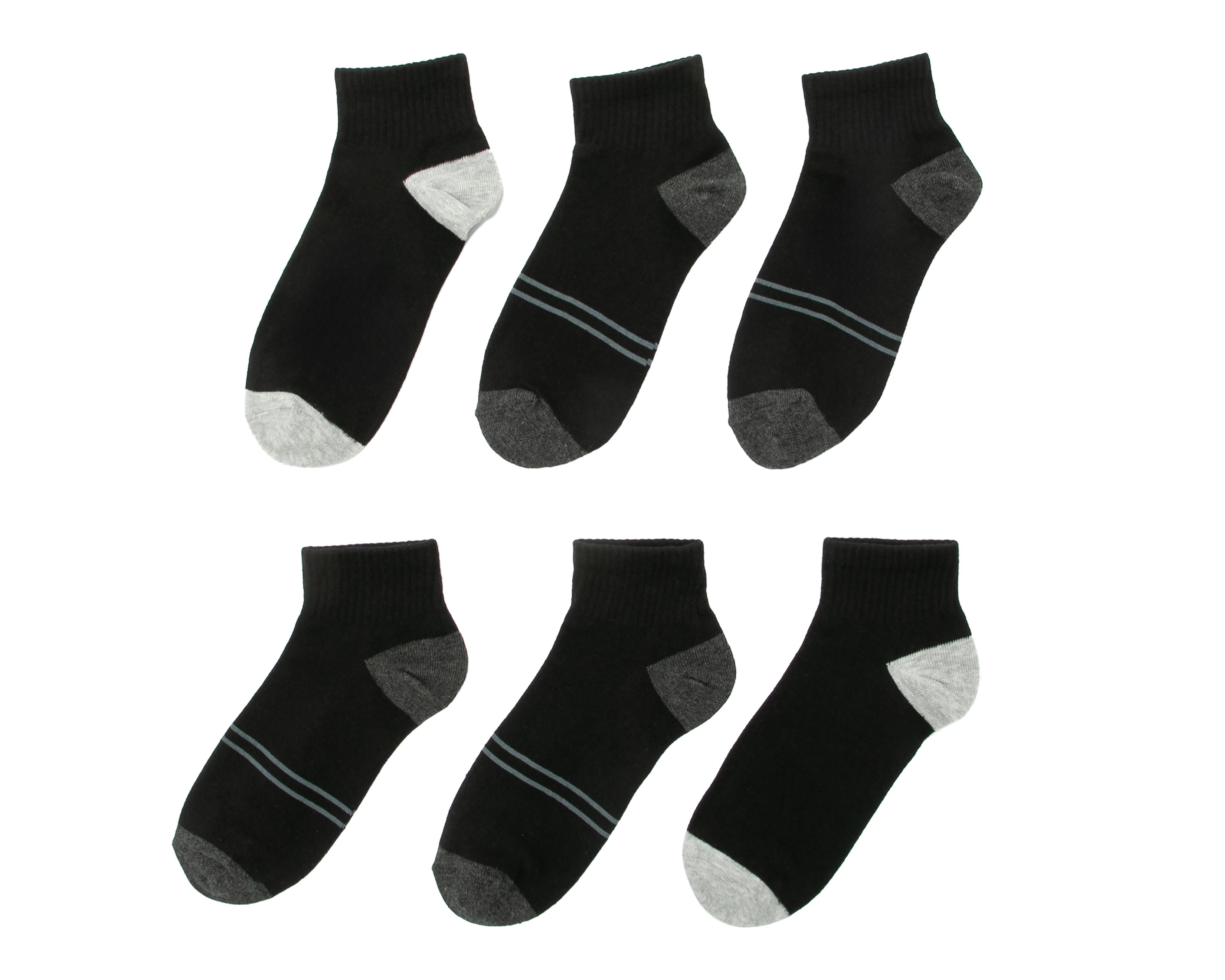 Foto 2 pulgar | Calcetines Deportivos Sportline Cooltek para Hombre 6 Pares