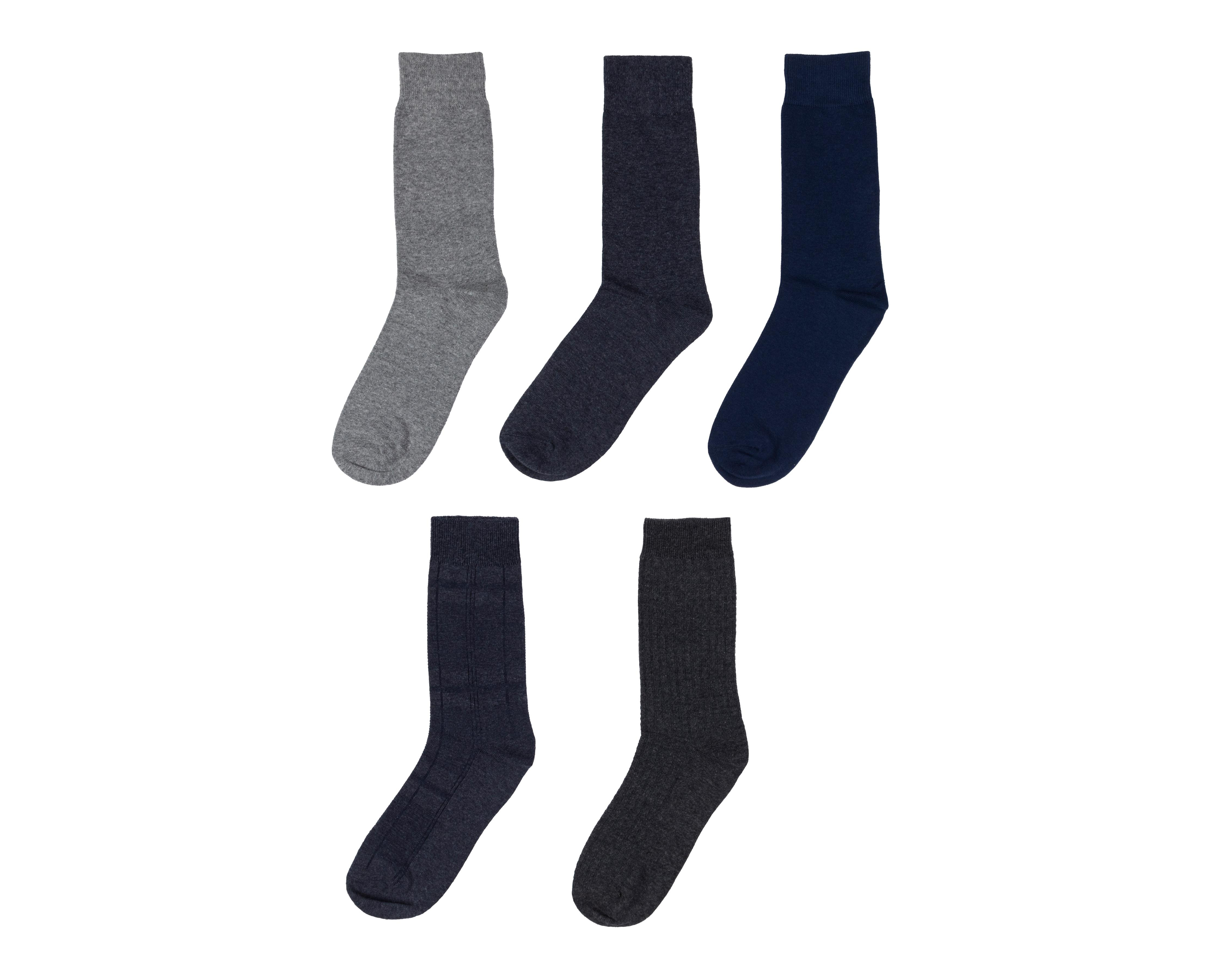 Foto 2 pulgar | Calcetas de Vestir Wall Street para Hombre 5 Pares