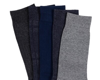 Foto 2 | Calcetas de Vestir Wall Street para Hombre 5 Pares