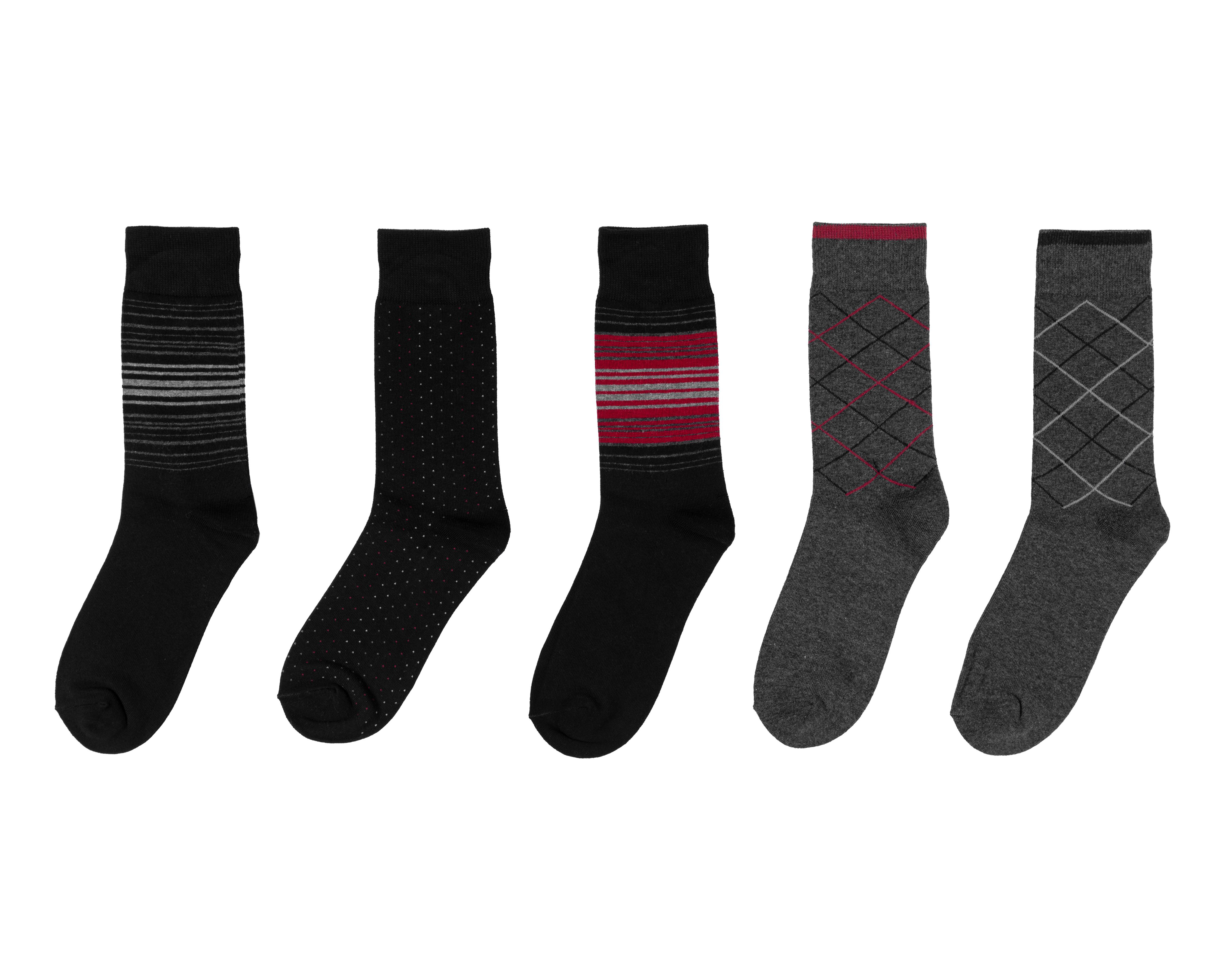 Foto 2 pulgar | Calcetas de Vestir Wall Street para Hombre 5 Pares