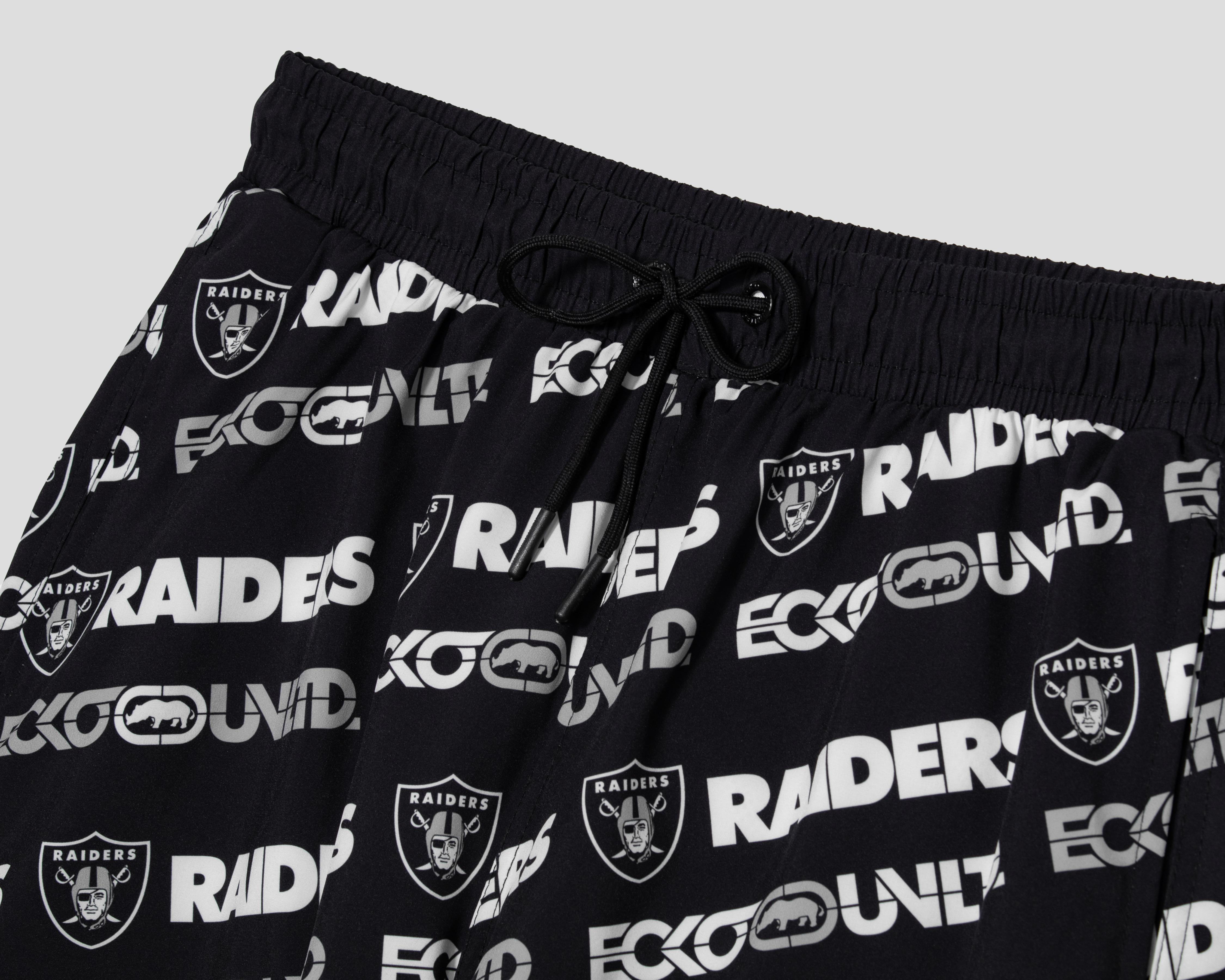 Foto 3 | Traje de Baño Ecko Unltd. NFL Las Vegas Raiders con Sandalias para Hombre