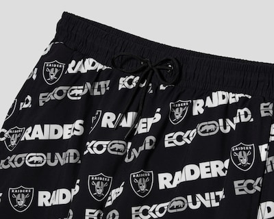 Foto 3 | Traje de Baño Ecko Unltd. NFL Las Vegas Raiders con Sandalias para Hombre