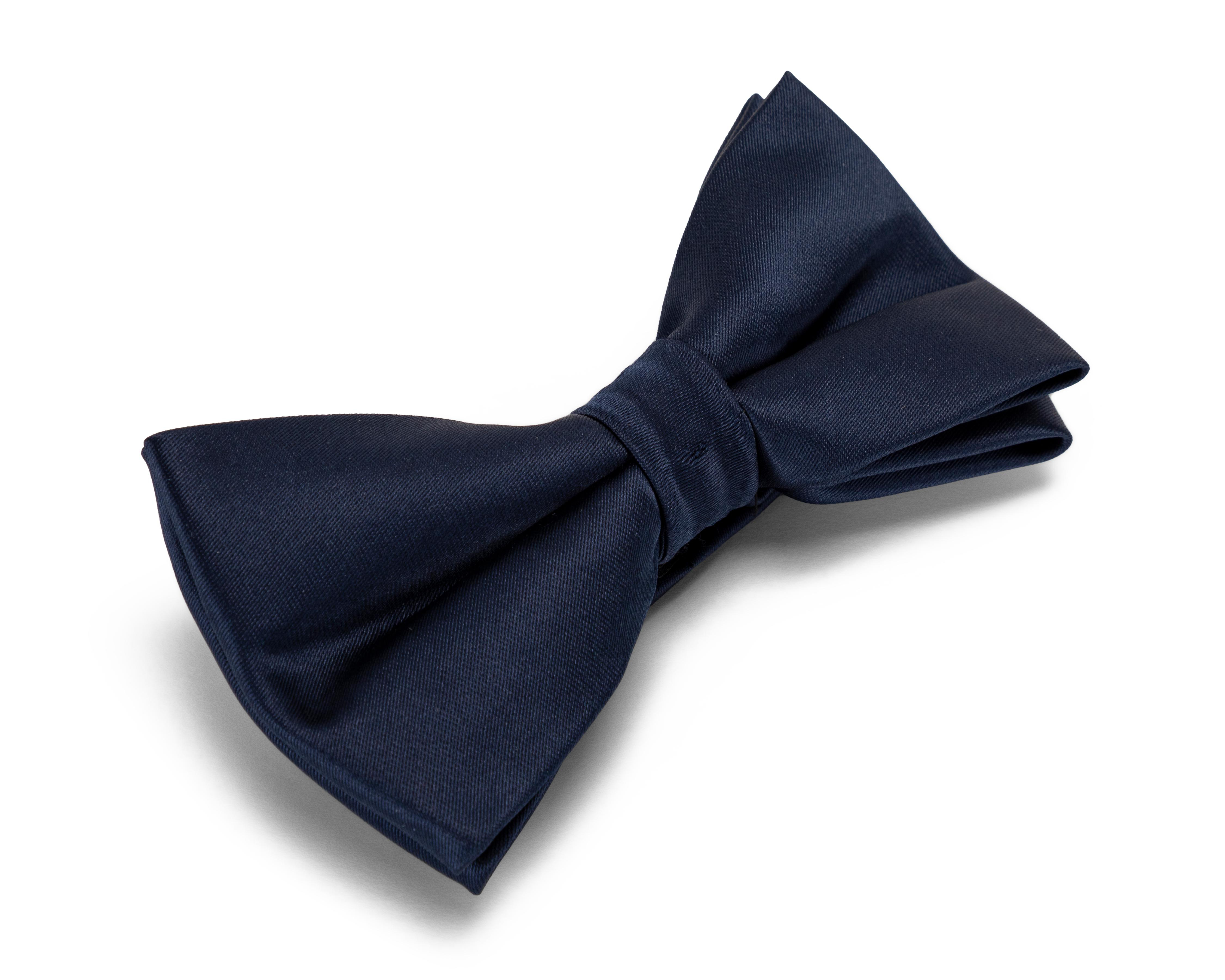 Foto 4 | Corbata de Moño Lisa Wall Street 2 Piezas