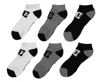 Foto 1 | Calcetas Tines DC Shoes para Hombre 6 Pares