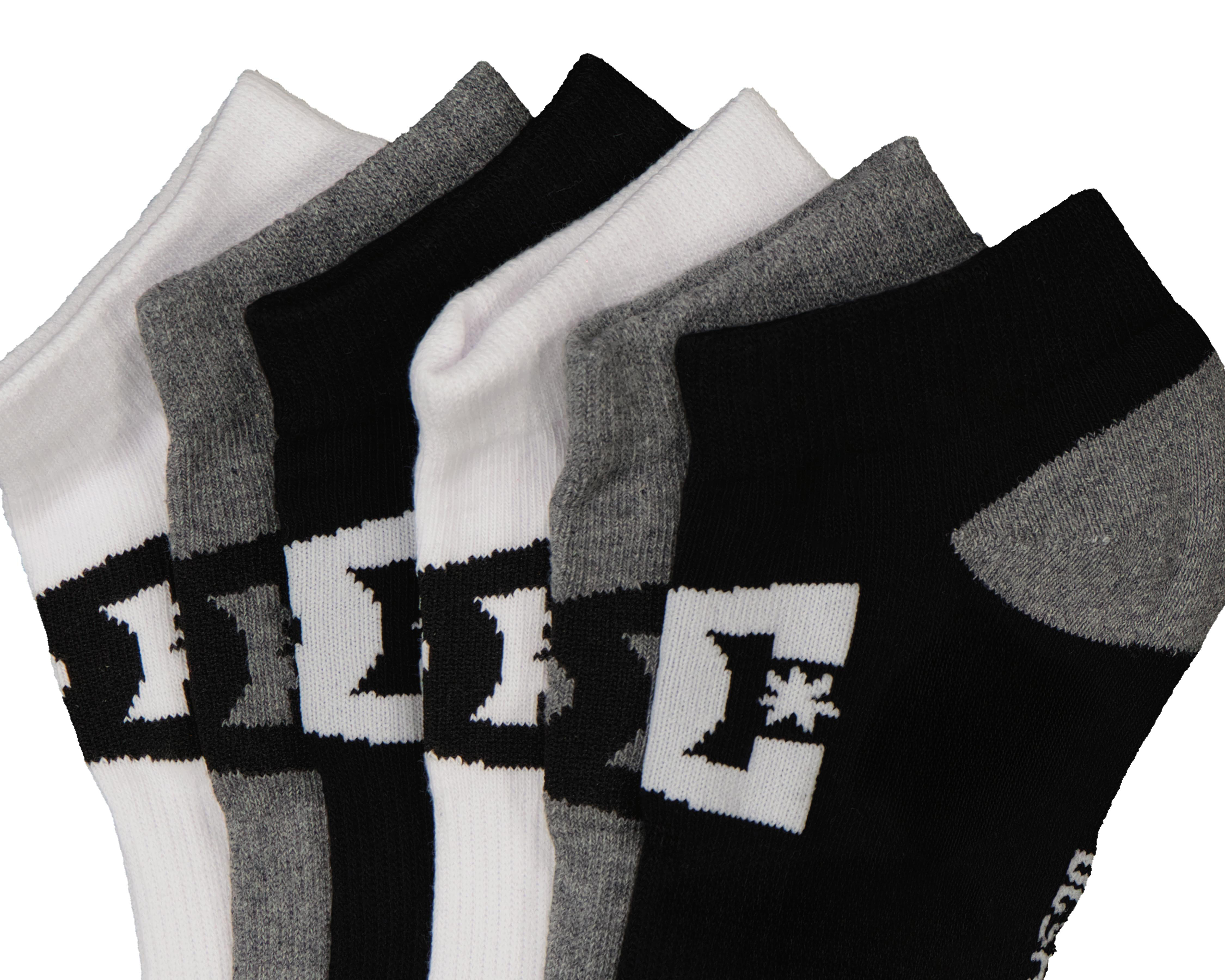 Foto 3 pulgar | Calcetas Tines DC Shoes para Hombre 6 Pares