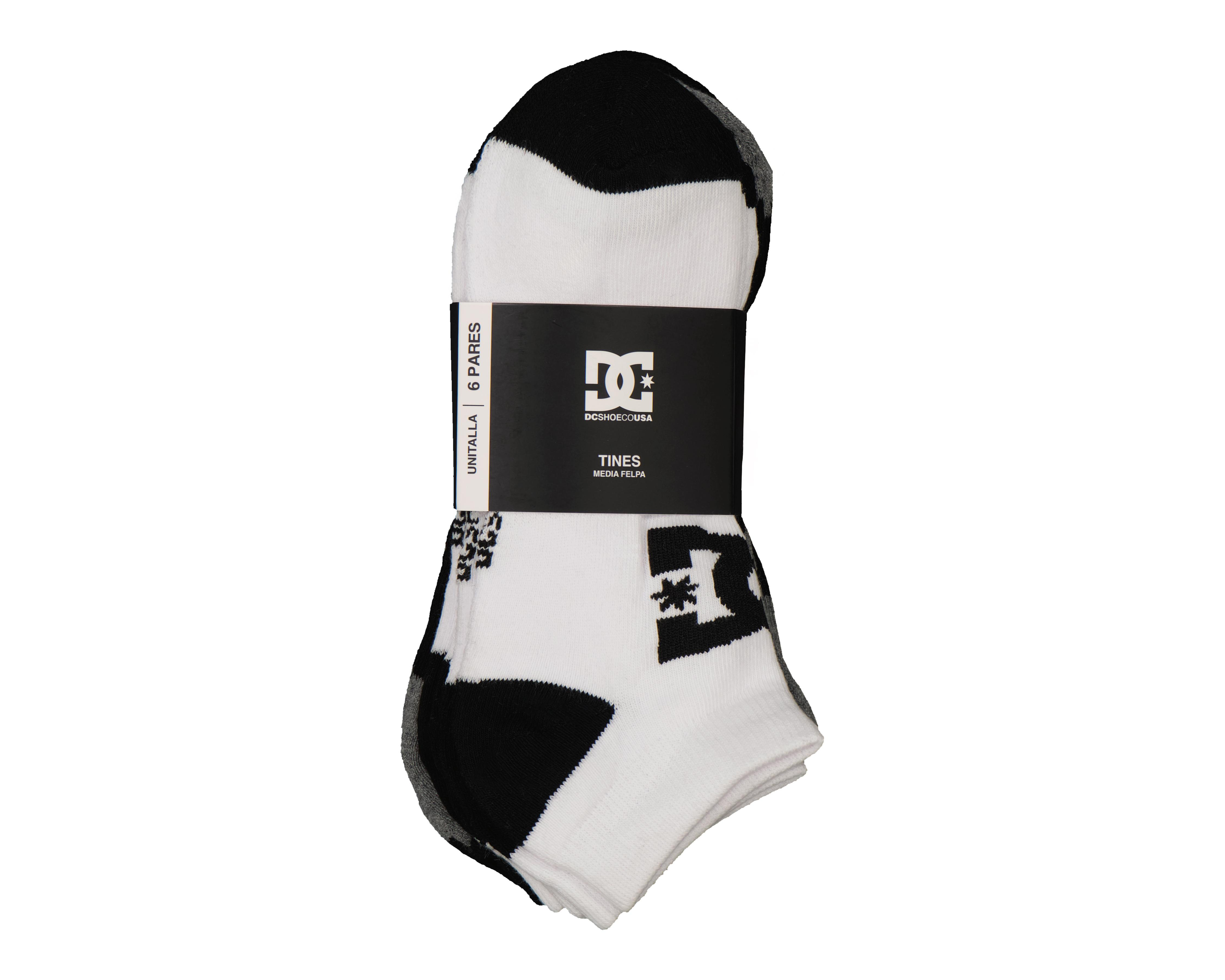Foto 4 pulgar | Calcetas Tines DC Shoes para Hombre 6 Pares