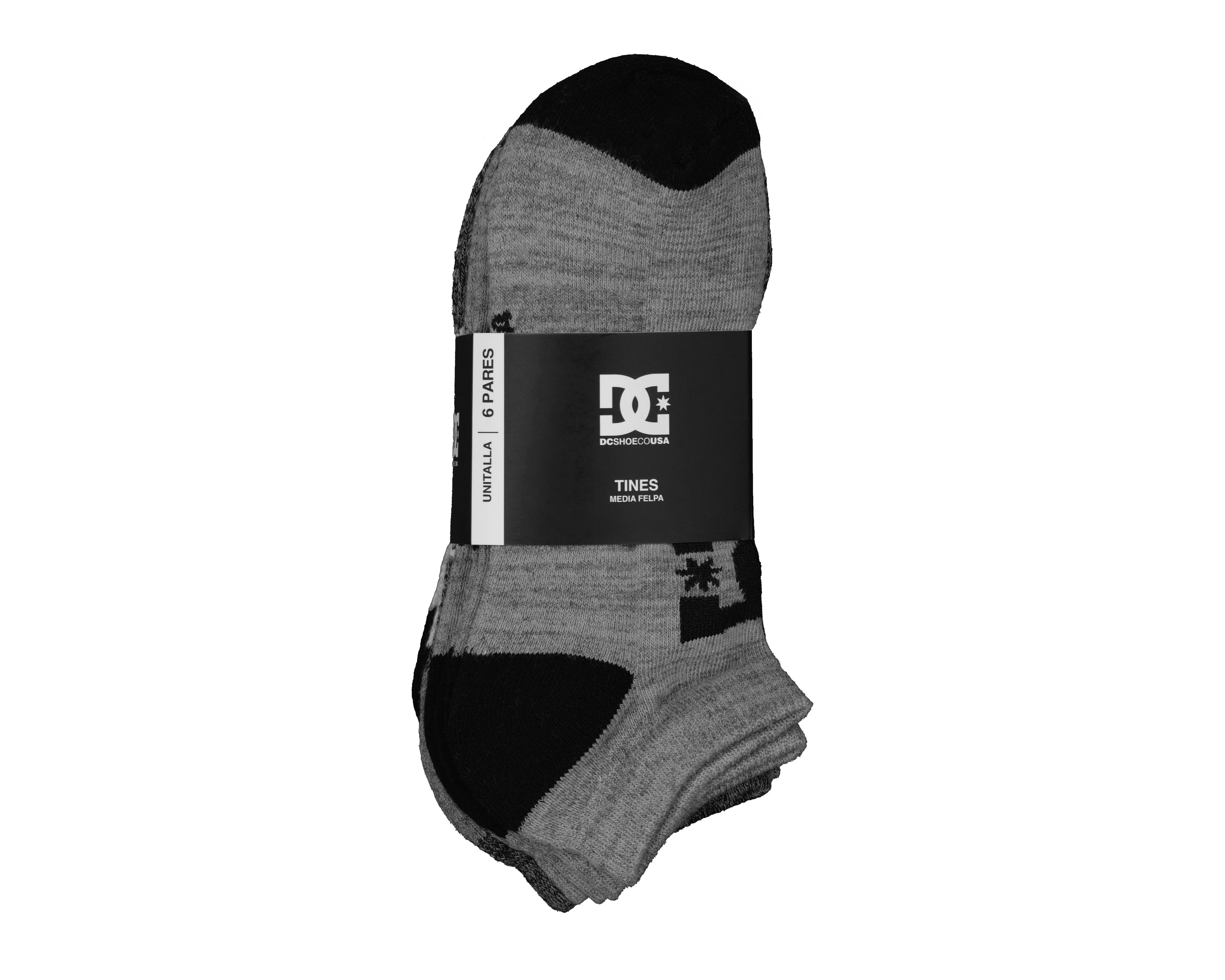 Foto 4 pulgar | Calcetas Deportivas DC Shoes para Hombre 6 Pares