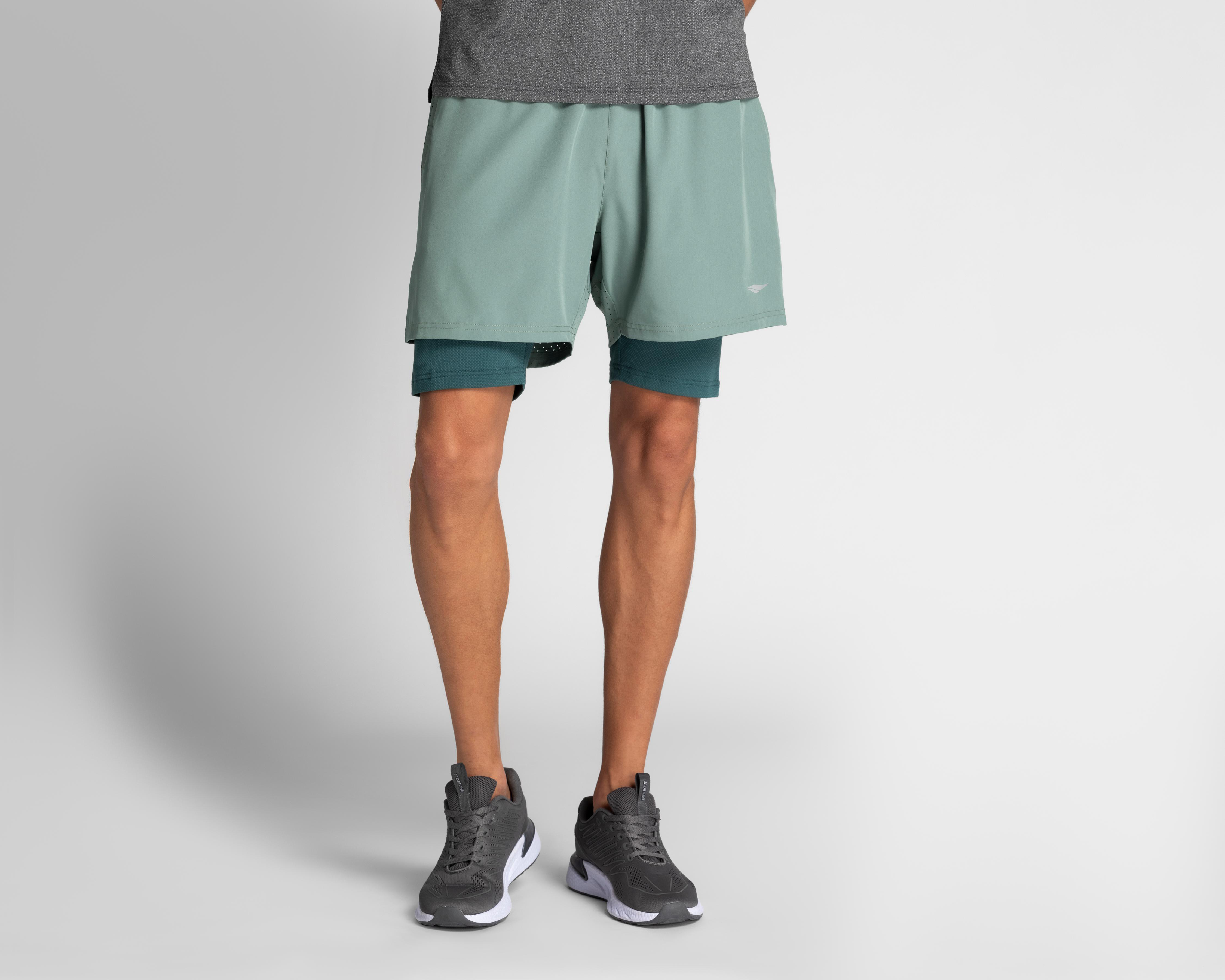 Foto 2 pulgar | Short de Entrenamiento Sportline para Hombre