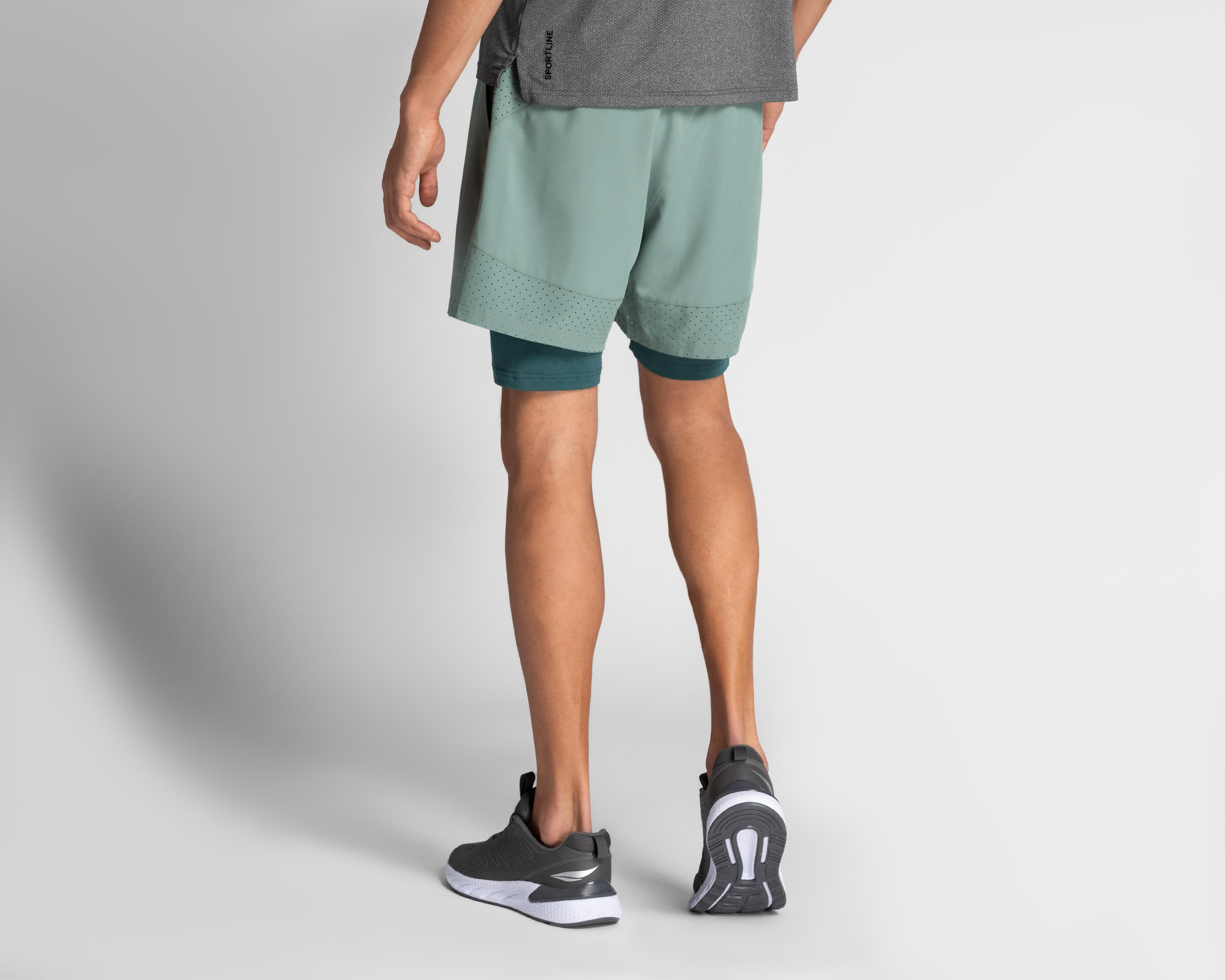 Foto 4 pulgar | Short de Entrenamiento Sportline para Hombre