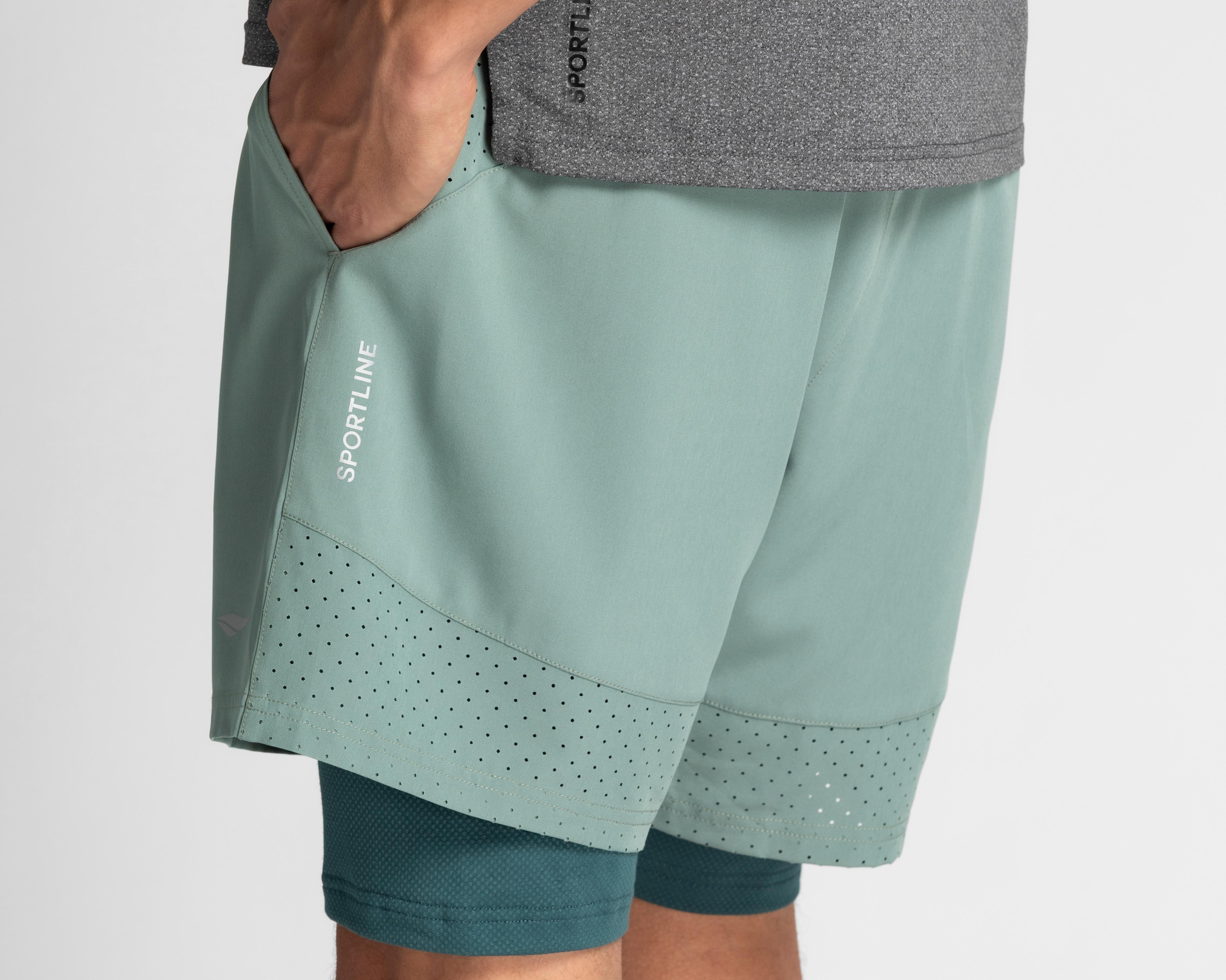 Foto 6 pulgar | Short de Entrenamiento Sportline para Hombre