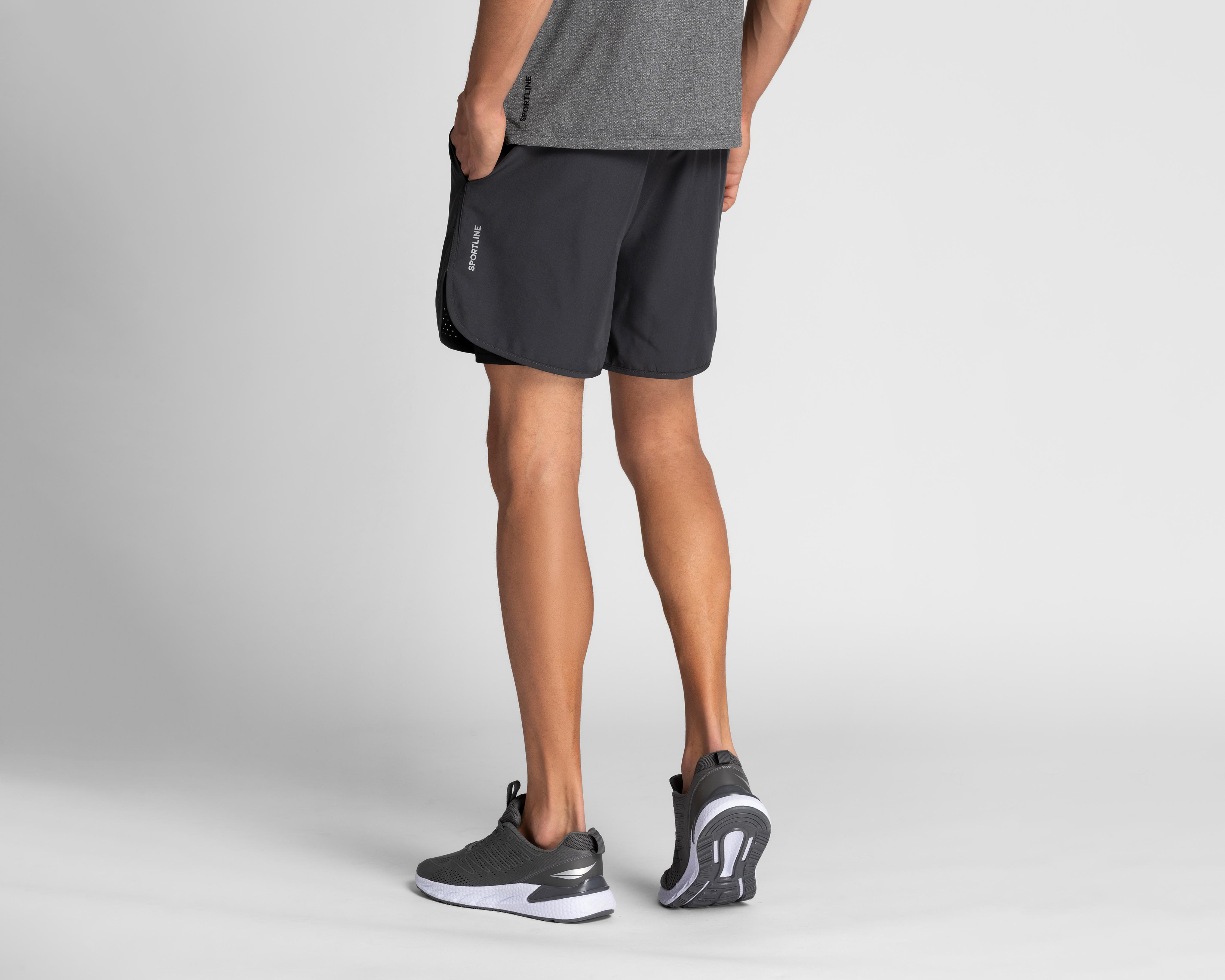 Foto 4 pulgar | Short Sportline para Hombre