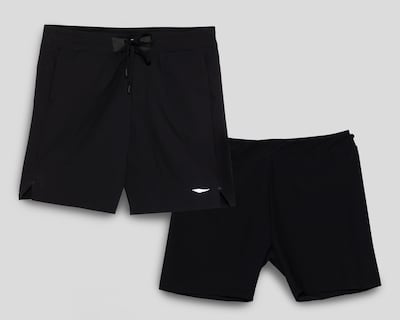 Foto 3 | Short de Entrenamiento Sportline para Hombre 2 Piezas