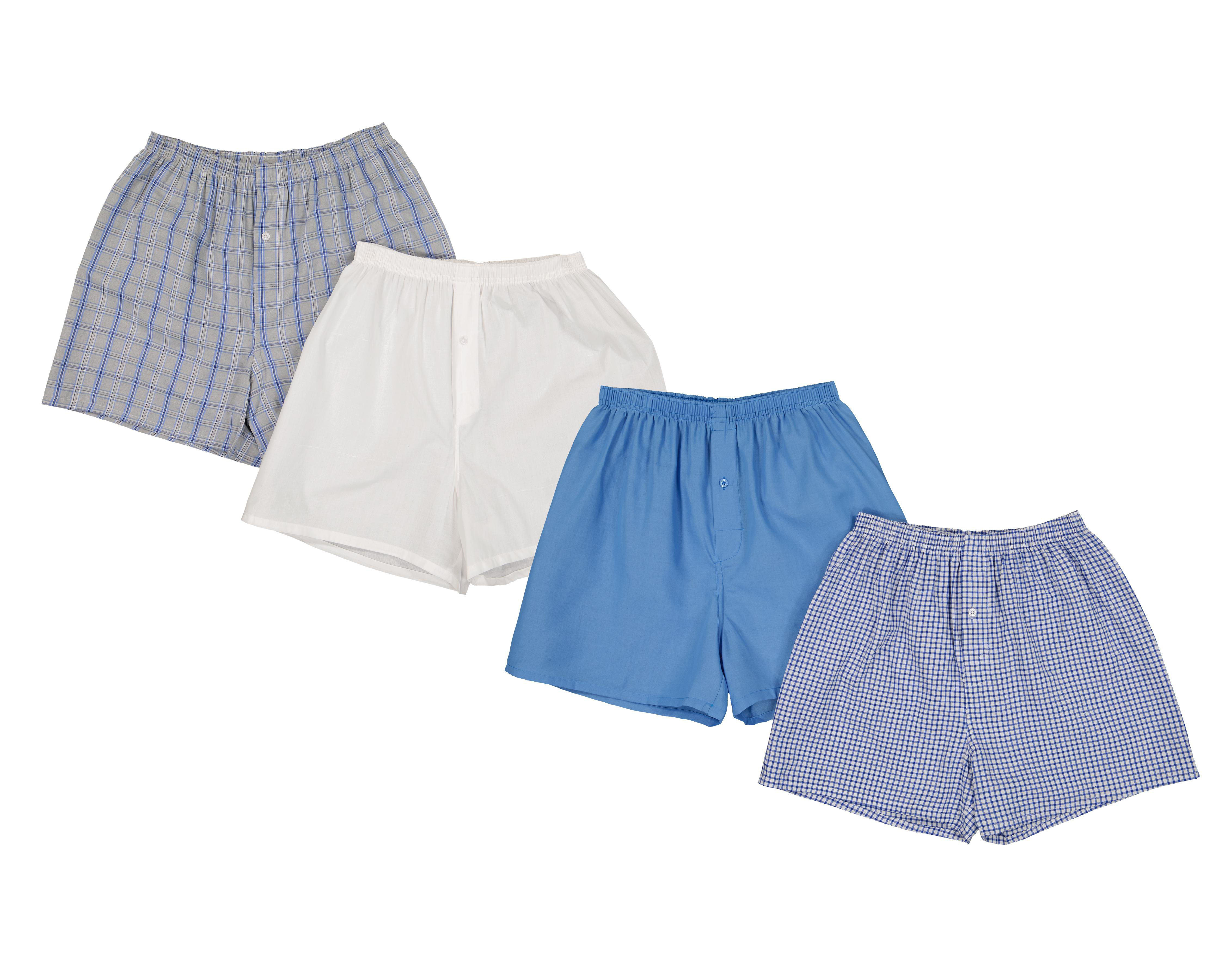 Bóxer Corto York Team Polo Club para Hombre 4 Piezas