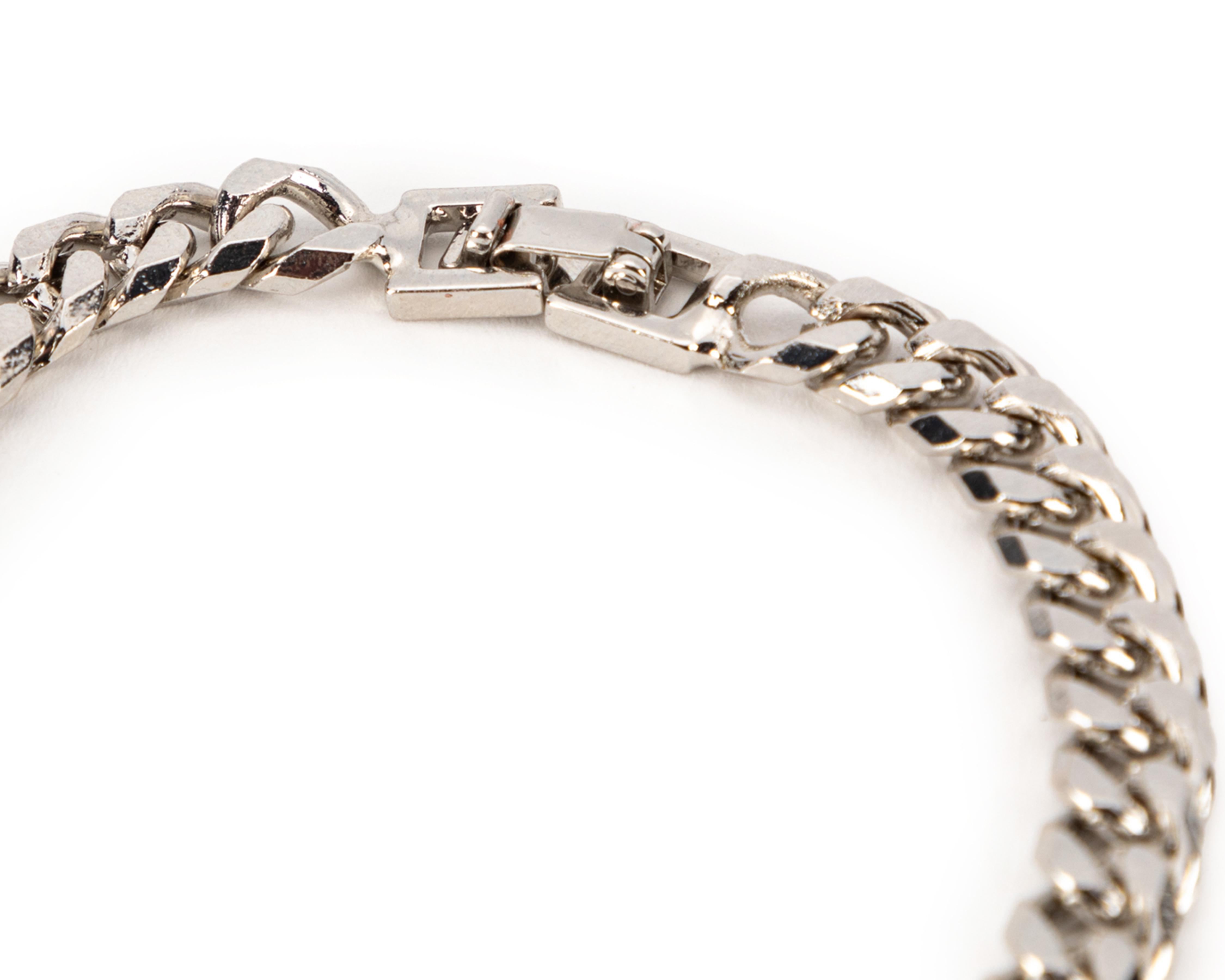 Foto 3 | Pulsera Strona Plateada