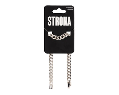 Foto 4 | Pulsera Strona Plateada
