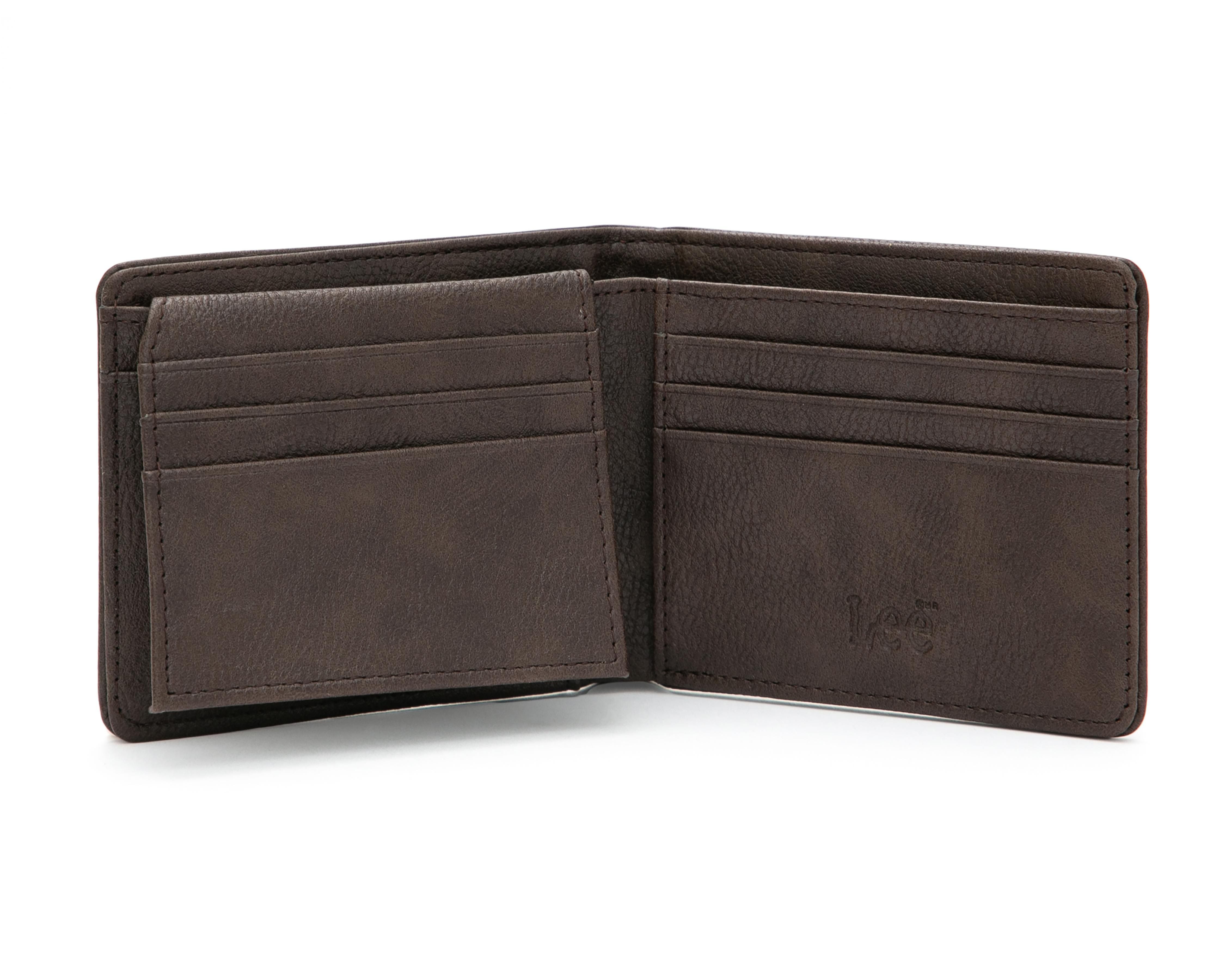 Foto 4 | Cartera para Hombre Lee Café