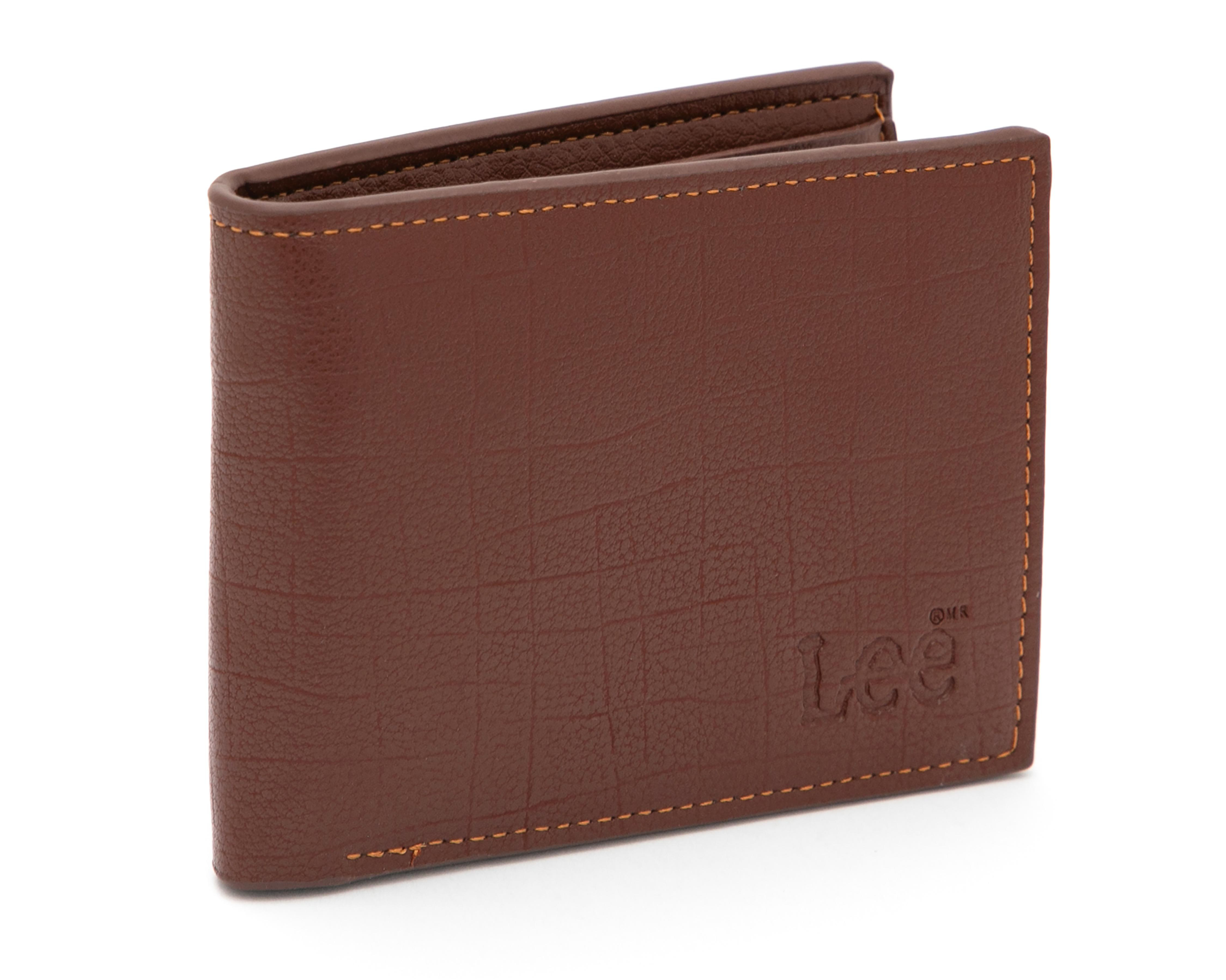 Foto 3 pulgar | Cartera de Piel para Hombre Lee