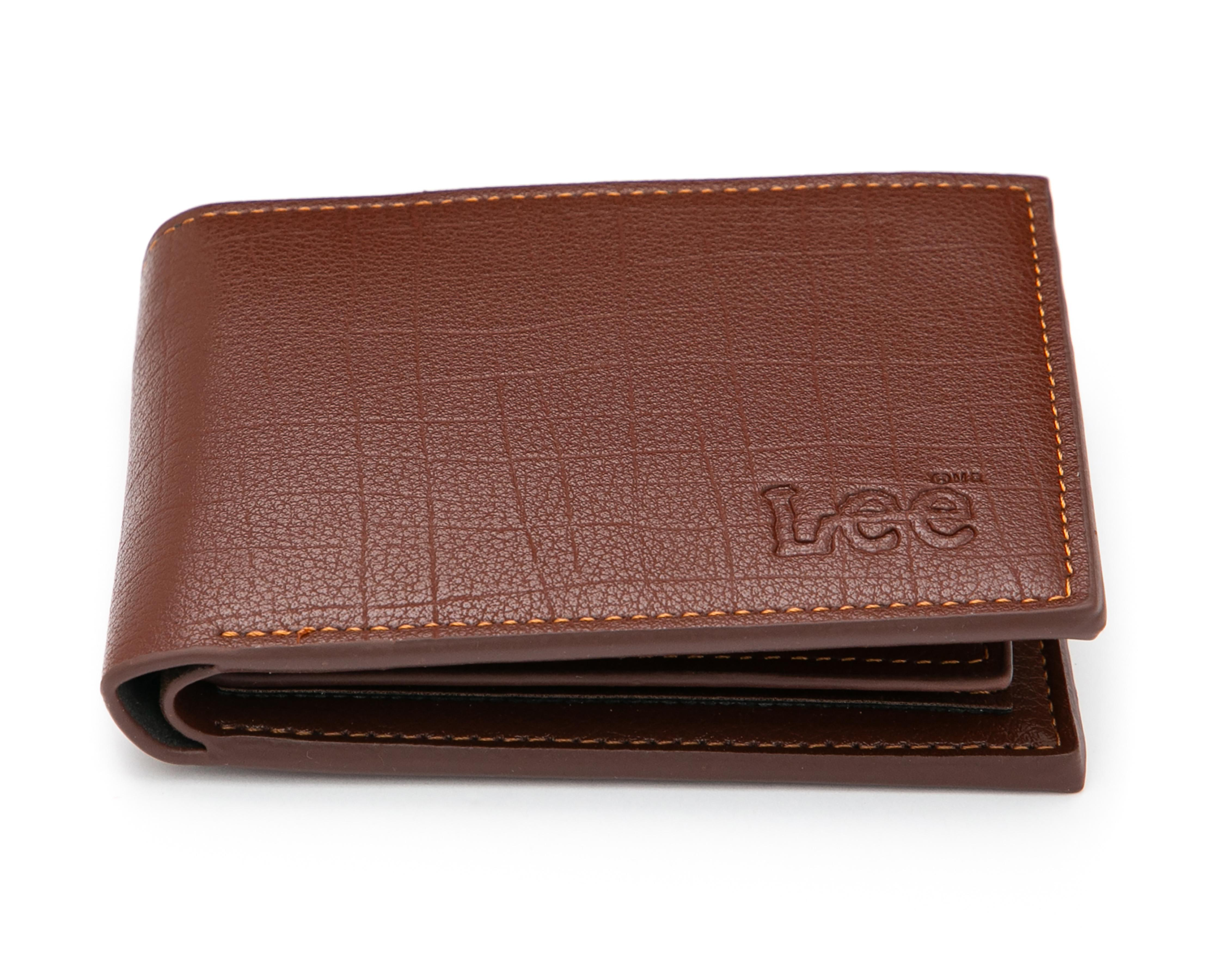 Foto 6 pulgar | Cartera de Piel para Hombre Lee