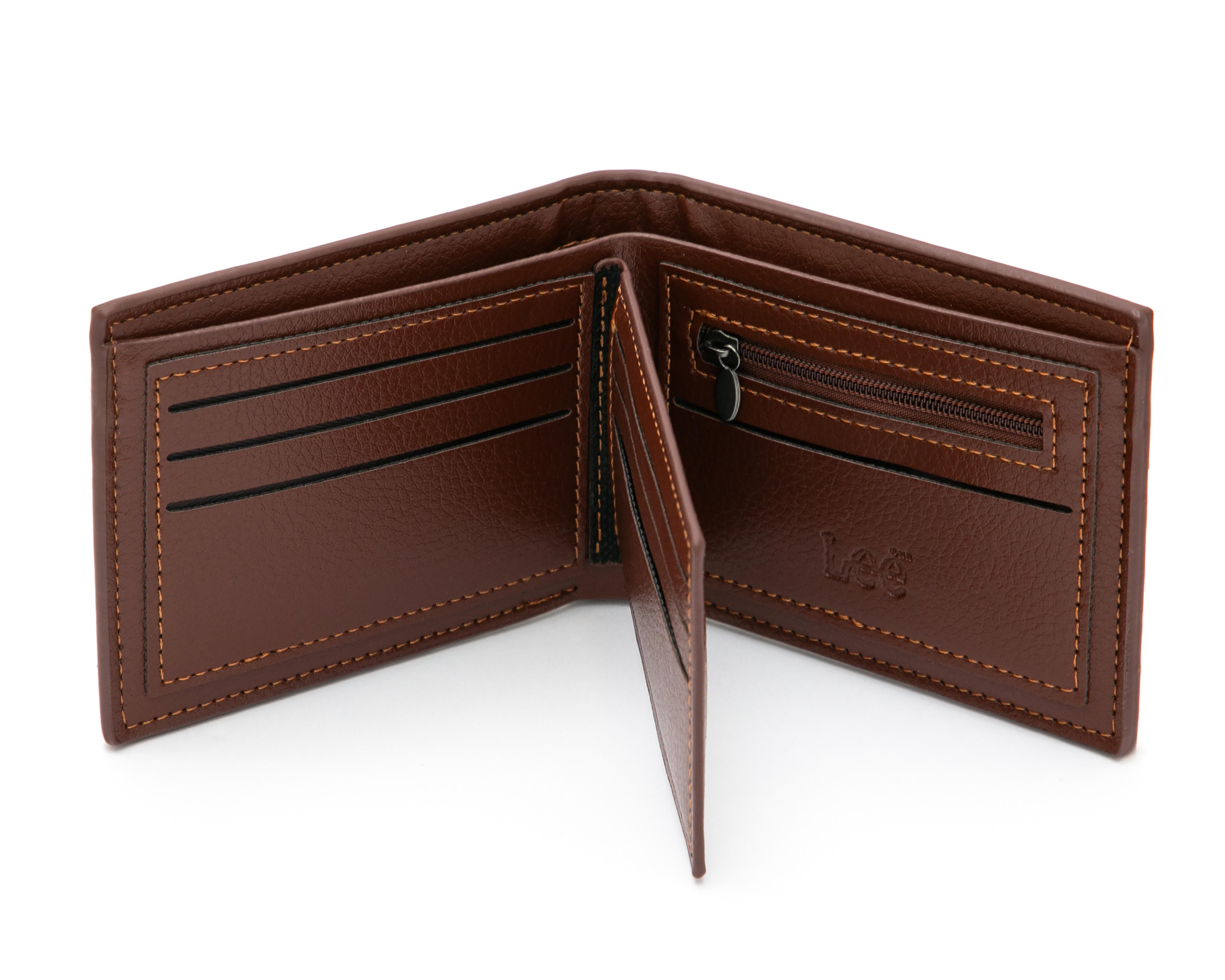 Foto 7 pulgar | Cartera de Piel para Hombre Lee