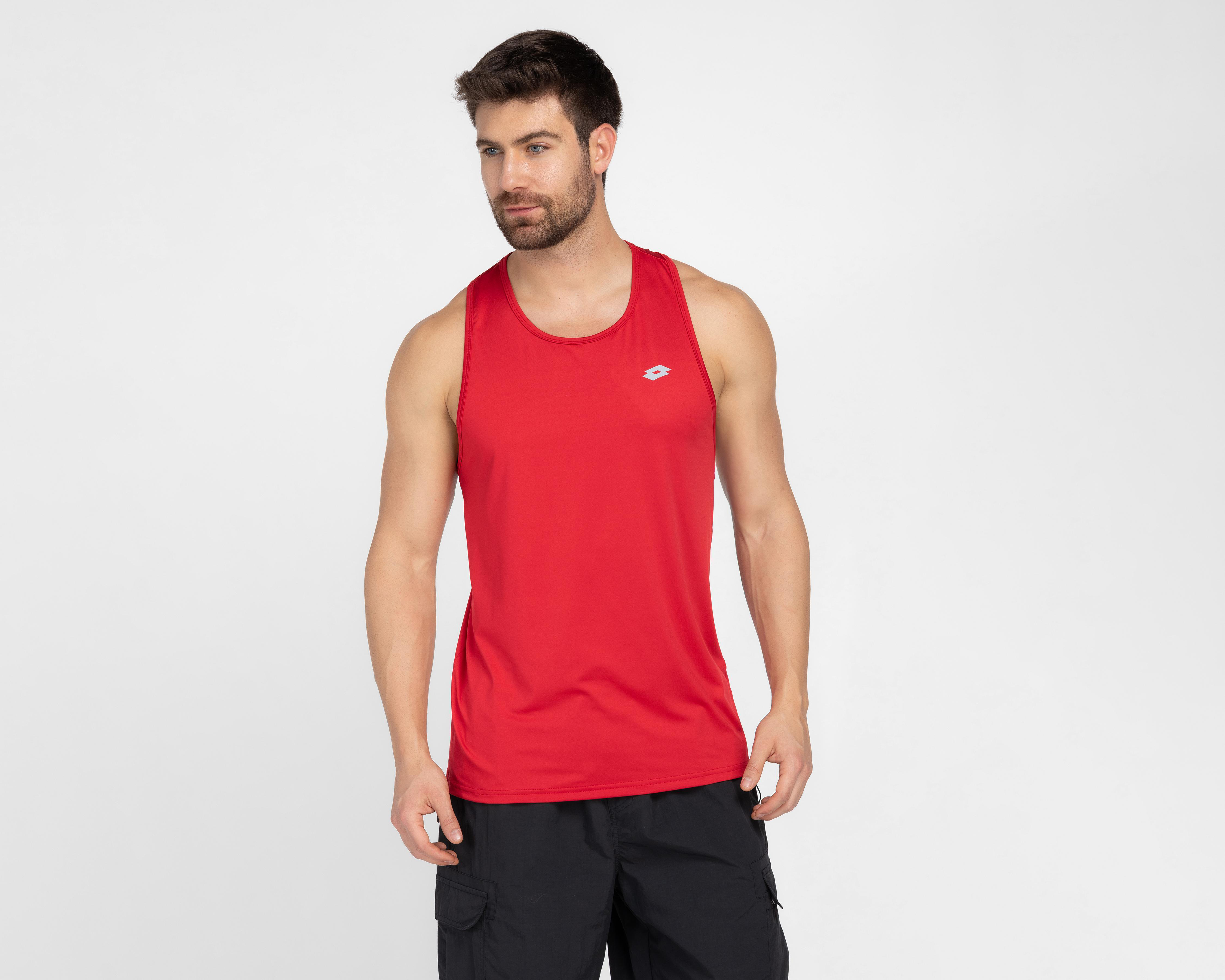 Foto 2 pulgar | Playera sin Mangas de Entrenamiento Lotto Walter para Hombre