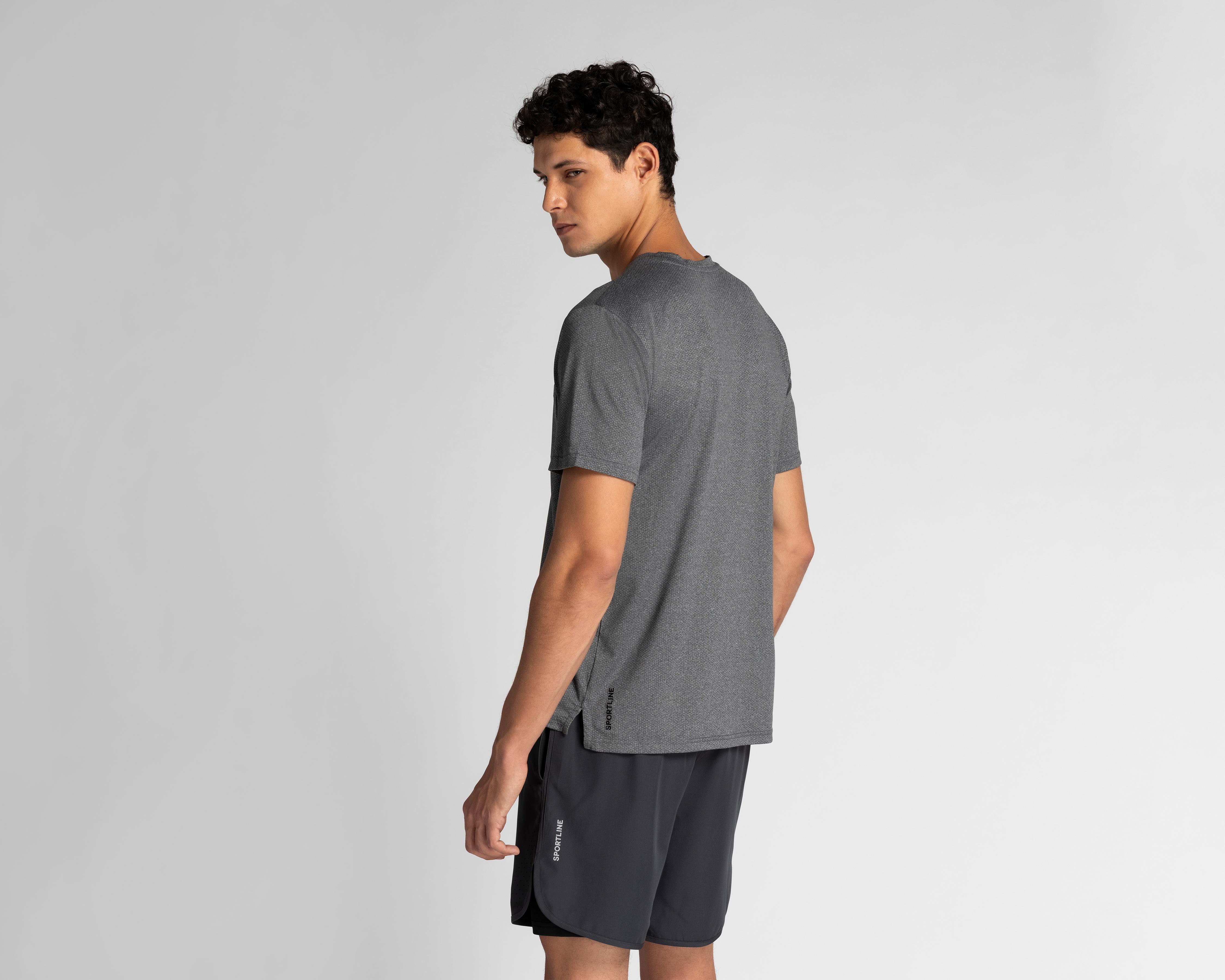 Foto 4 pulgar | Playera de Entrenamiento Sportline para Hombre