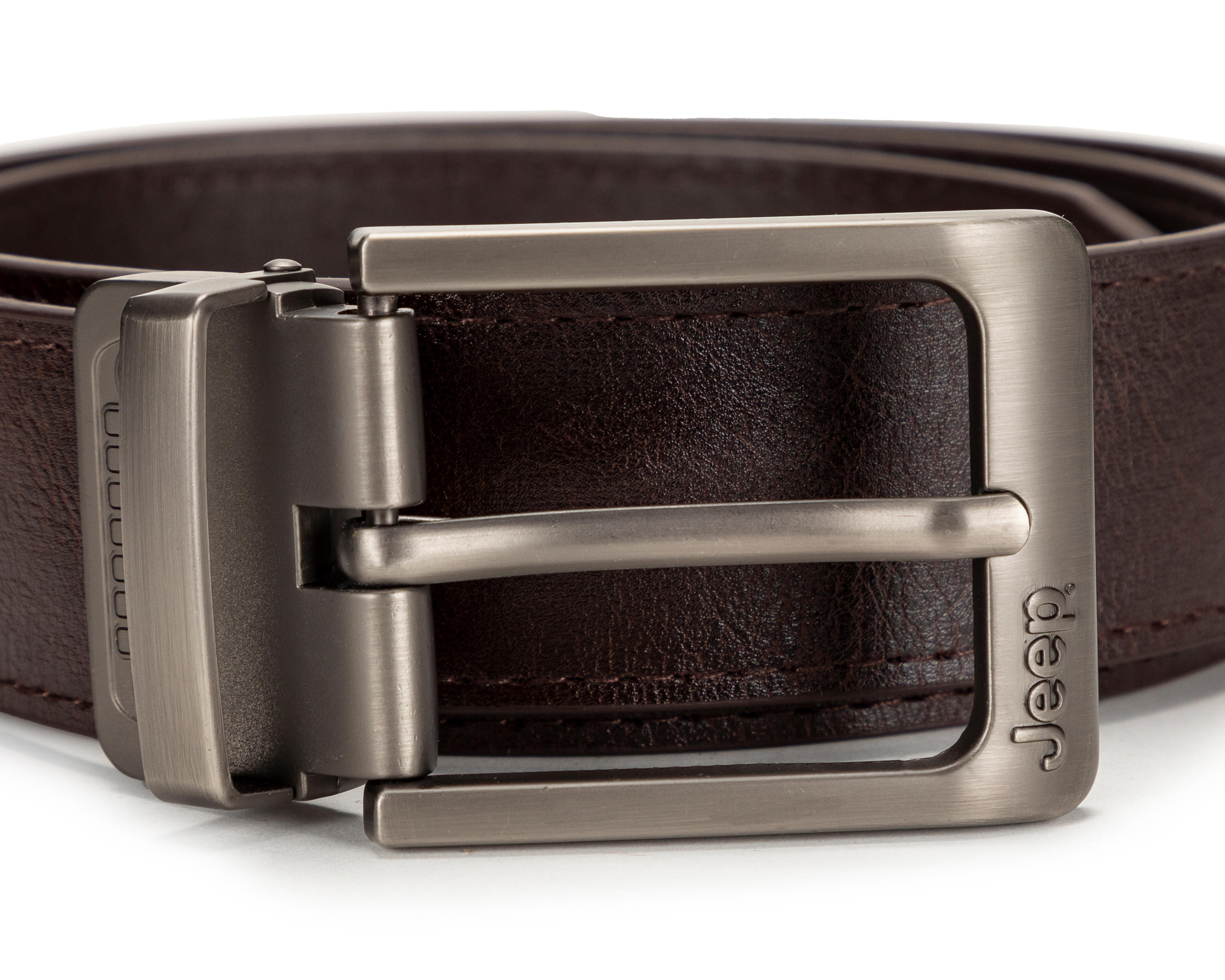 Foto 3 | Cinturón para Hombre Jeep Café