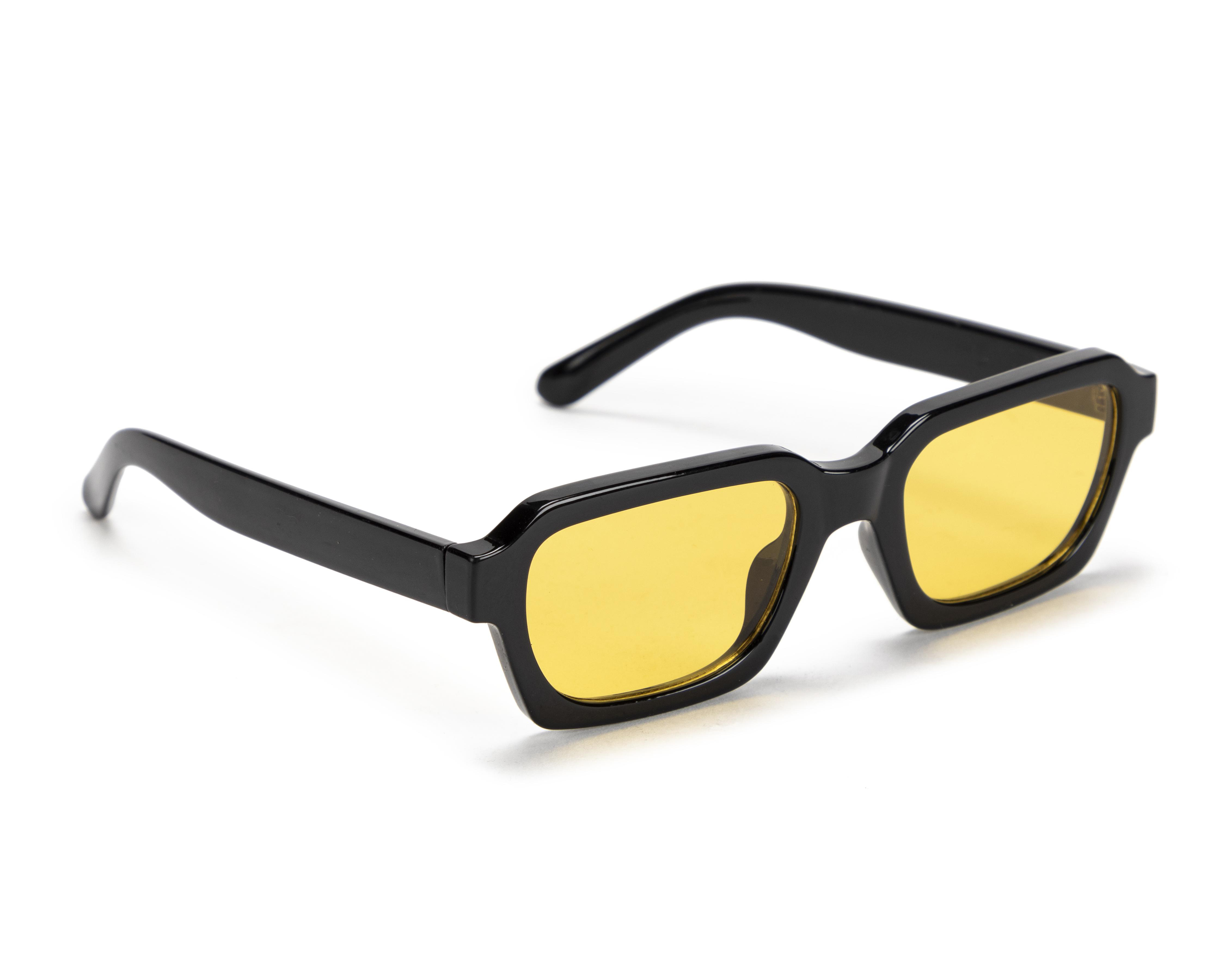 Lentes de Sol para Hombre Strona Rectangulares Negros $89