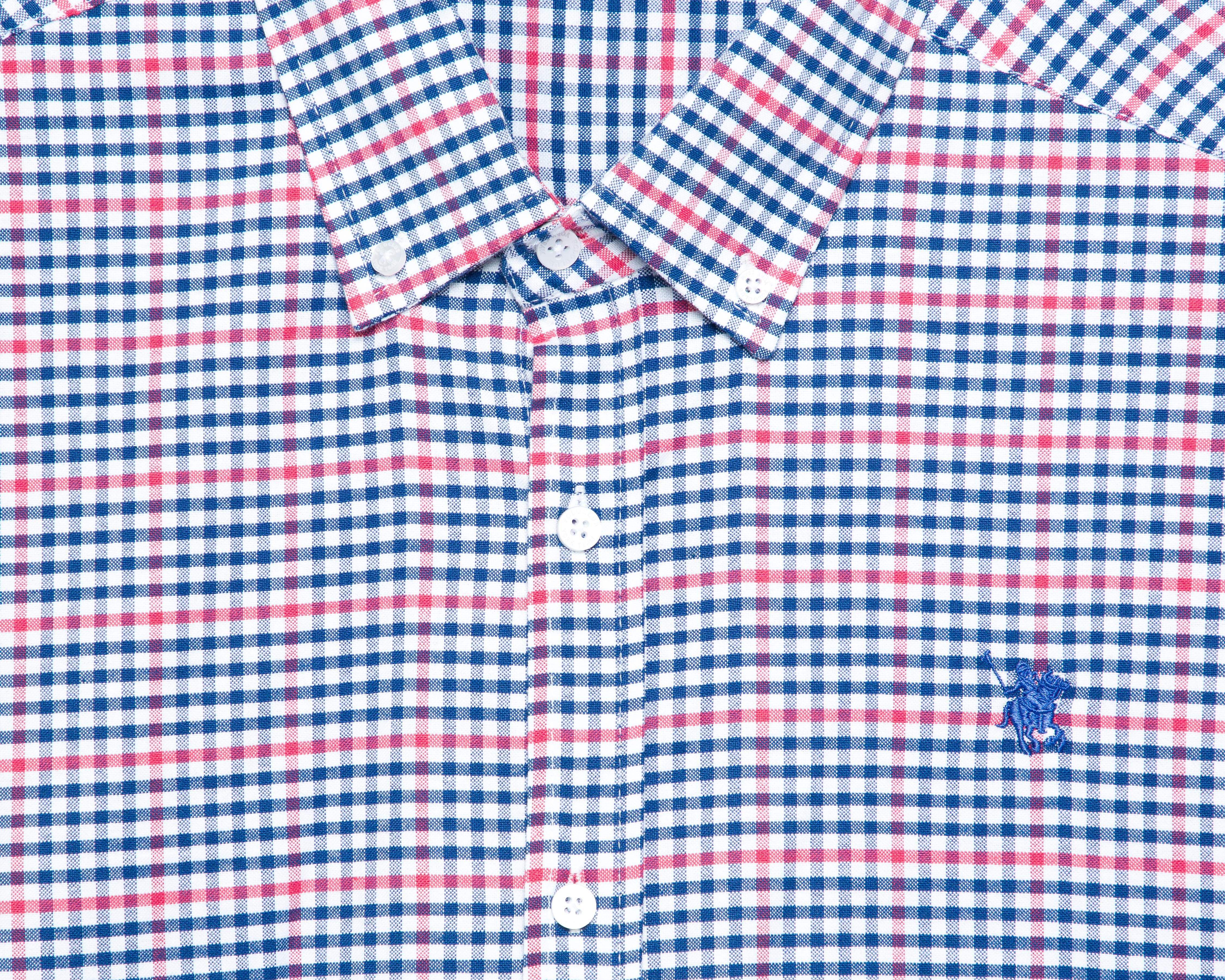 Foto 4 pulgar | Camisa Casual York Team Polo Club Regular Fit a Cuadros para Hombre