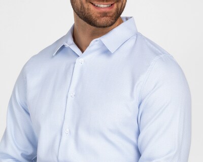 Foto 3 | Camisa Casual Wall Street Regular a Rayas para Hombre