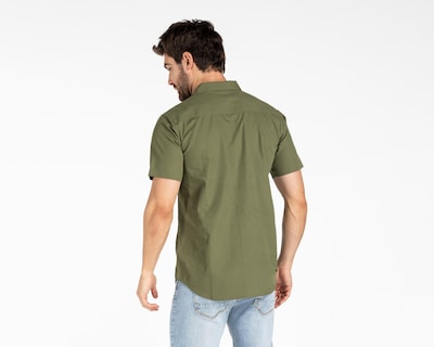 Foto 2 | Camisa Casual de Algodón Jeep Regular Lisa para Hombre