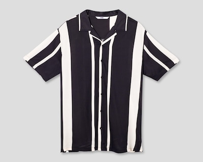 Foto 1 | Camisa Casual Strona Regular Fit a Rayas para Hombre
