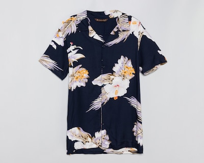 Foto 1 | Camisa Casual Porto Sur Regular Floral para Hombre
