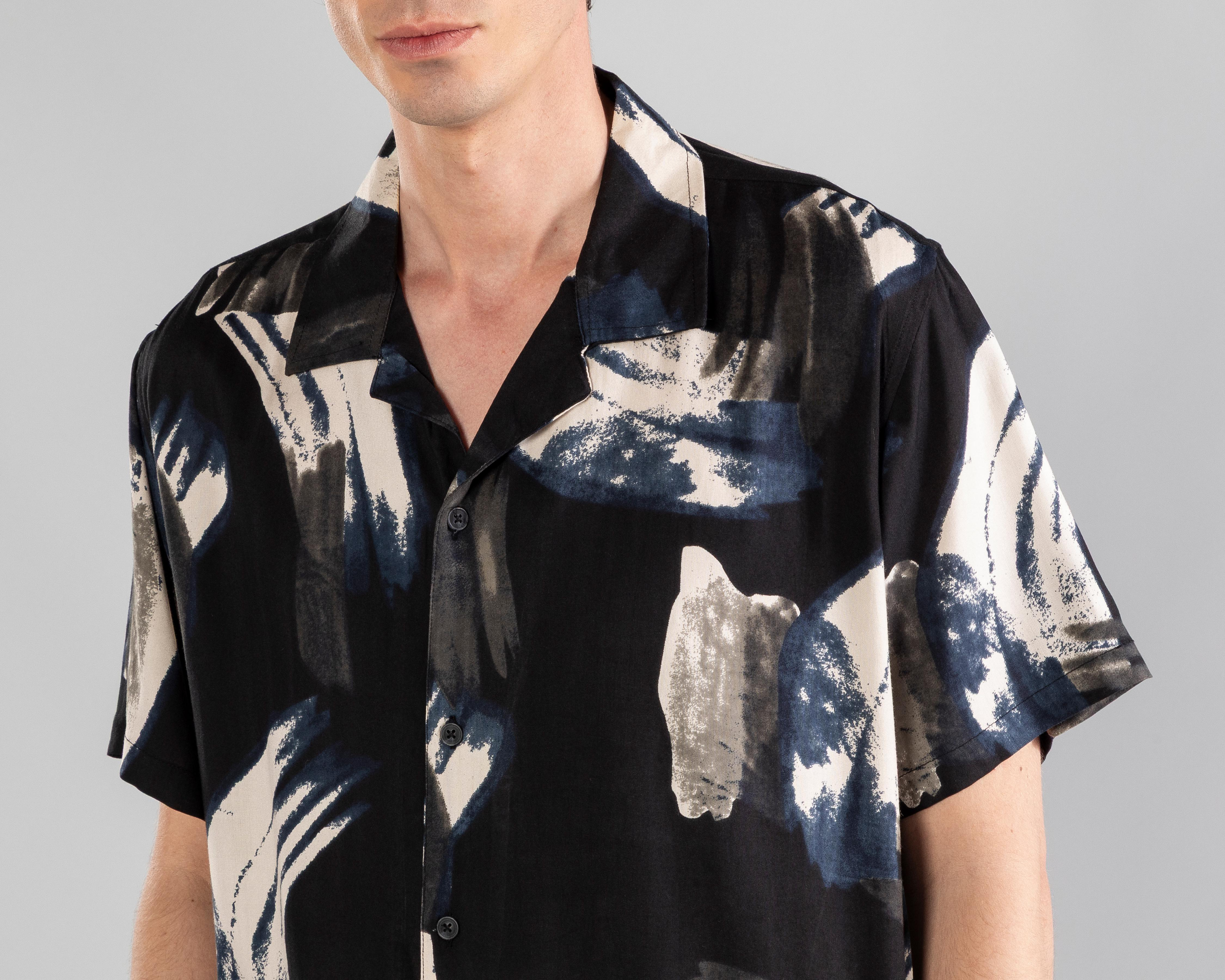 Foto 5 pulgar | Camisa Strona Regular Fit Estampada para Hombre