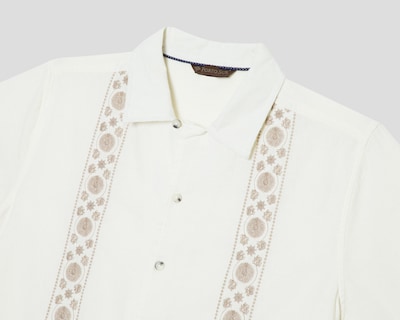 Foto 3 | Camisa Casual Porto Sur Regular Lisa para Hombre