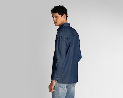 Foto 3 | Camisa de Algodón Refill Regular Lisa para Hombre