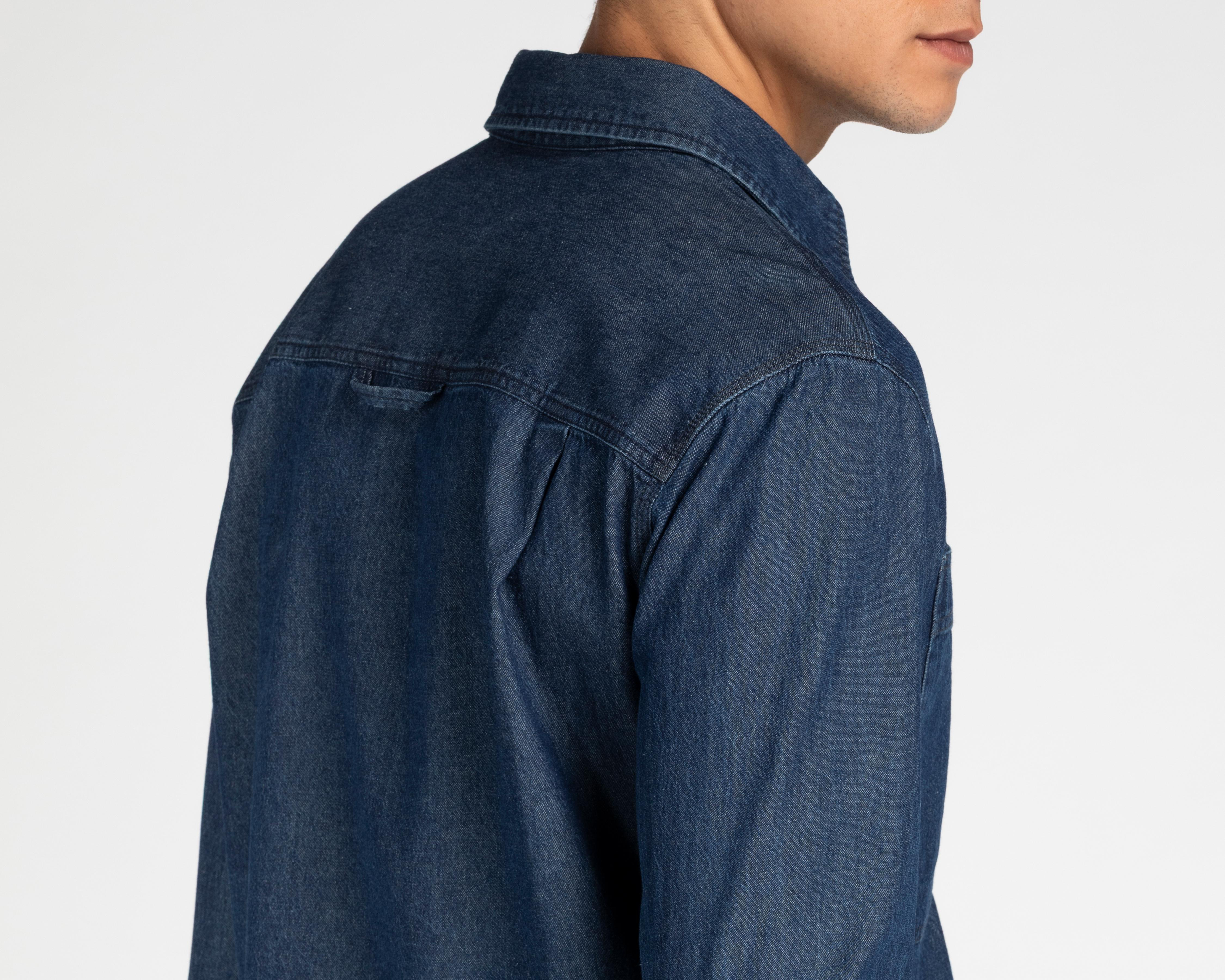 Foto 5 | Camisa de Algodón Refill Regular Lisa para Hombre
