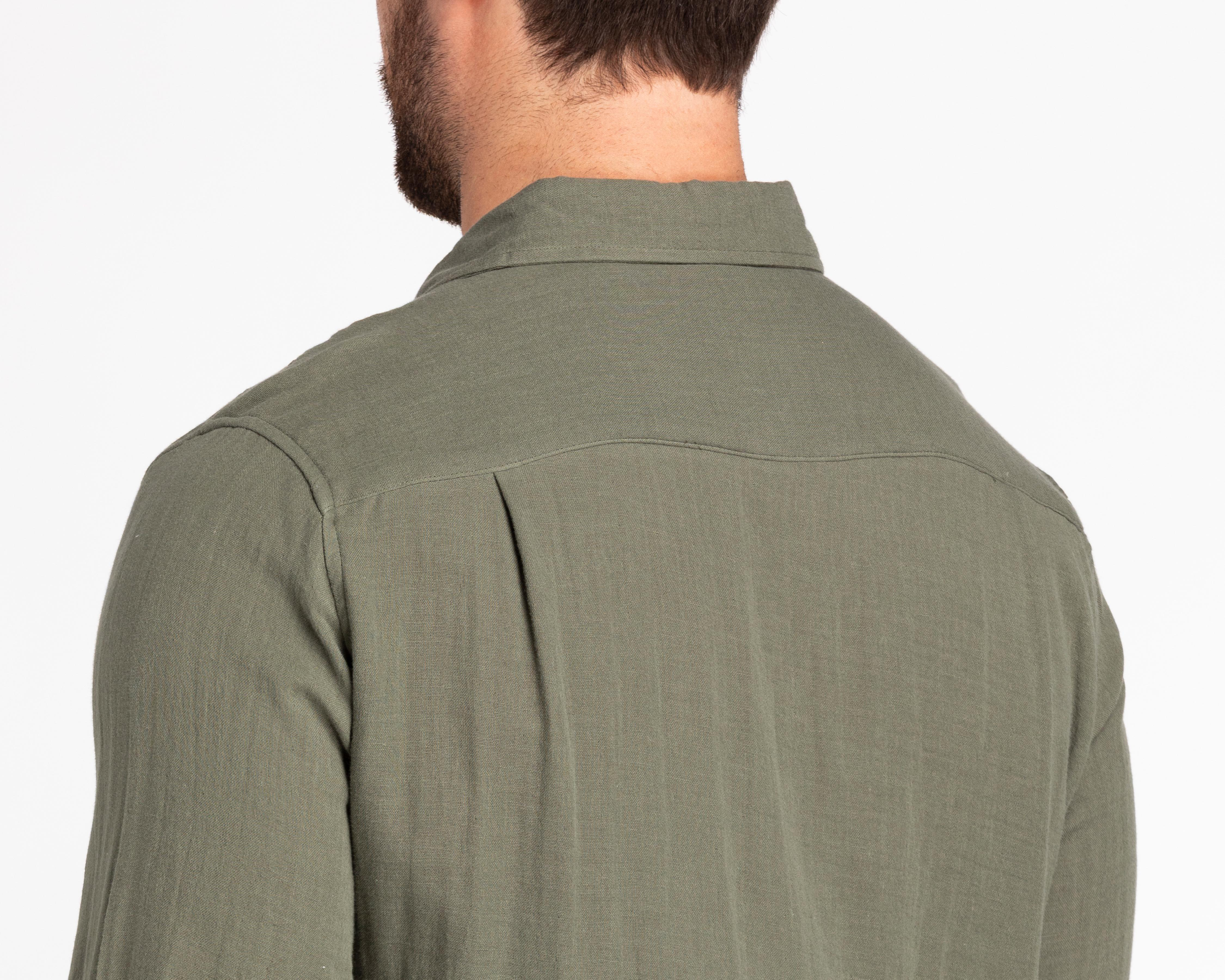 Foto 6 pulgar | Camisa Casual de Algodón Refill Regular Fit para Hombre