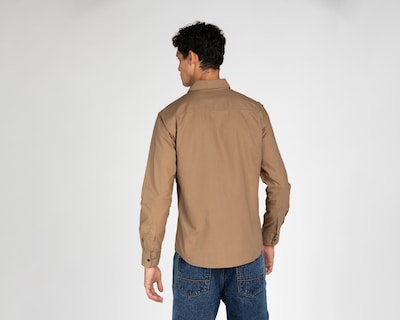 Foto 3 | Camisa de Moda de Algodón Refill Regular Fit Lisa para Hombre