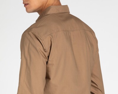 Foto 5 | Camisa de Moda de Algodón Refill Regular Fit Lisa para Hombre
